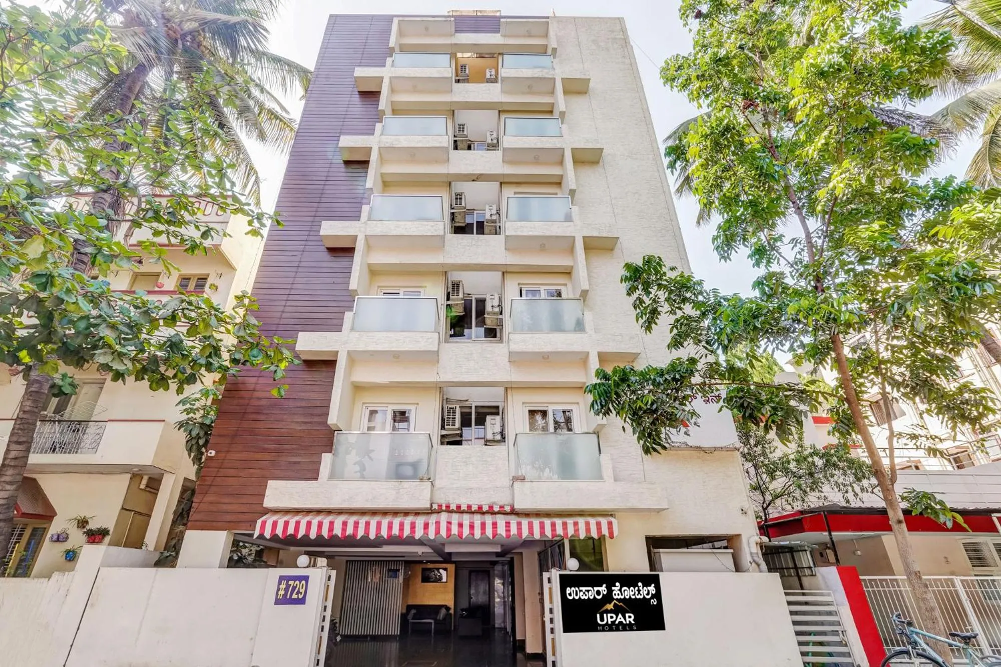 Property building in UPAR Hotels Nearby Bagmane Tech Park