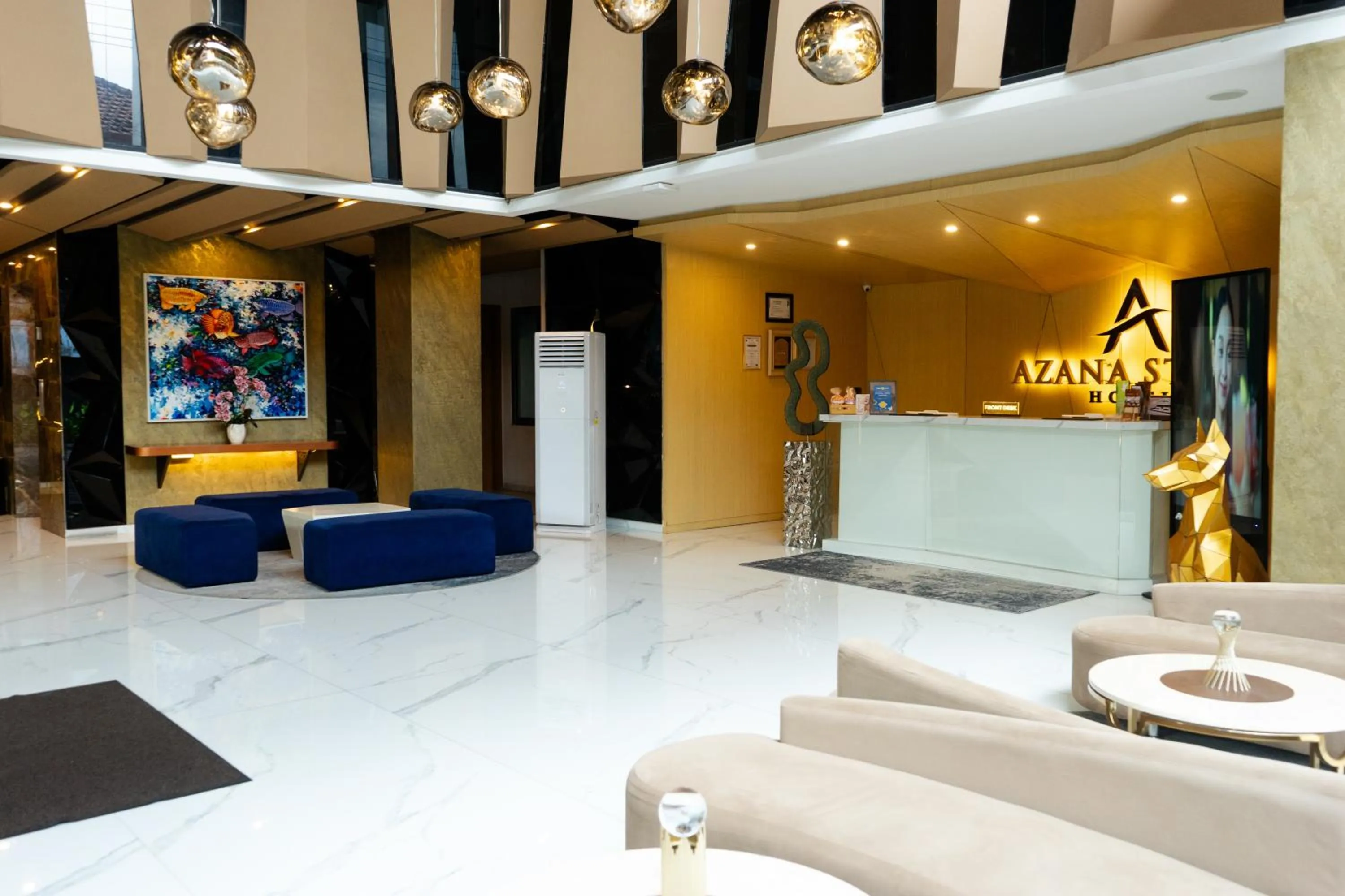 Lobby or reception in Azana Style Hotel Tulungagung