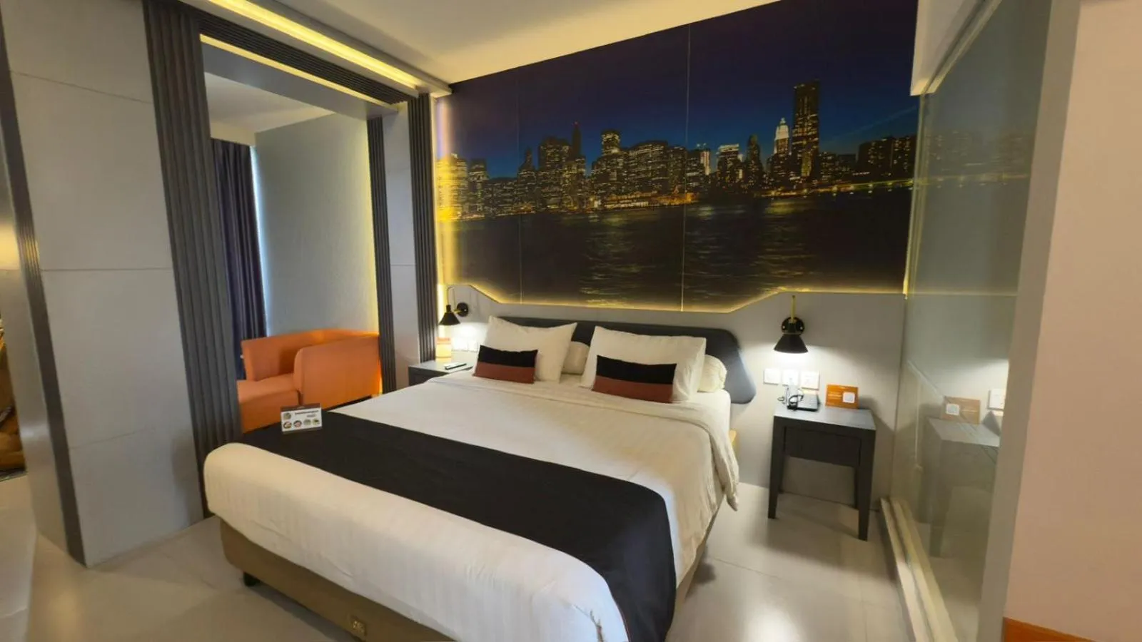 Bed in Azana Style Hotel Tulungagung