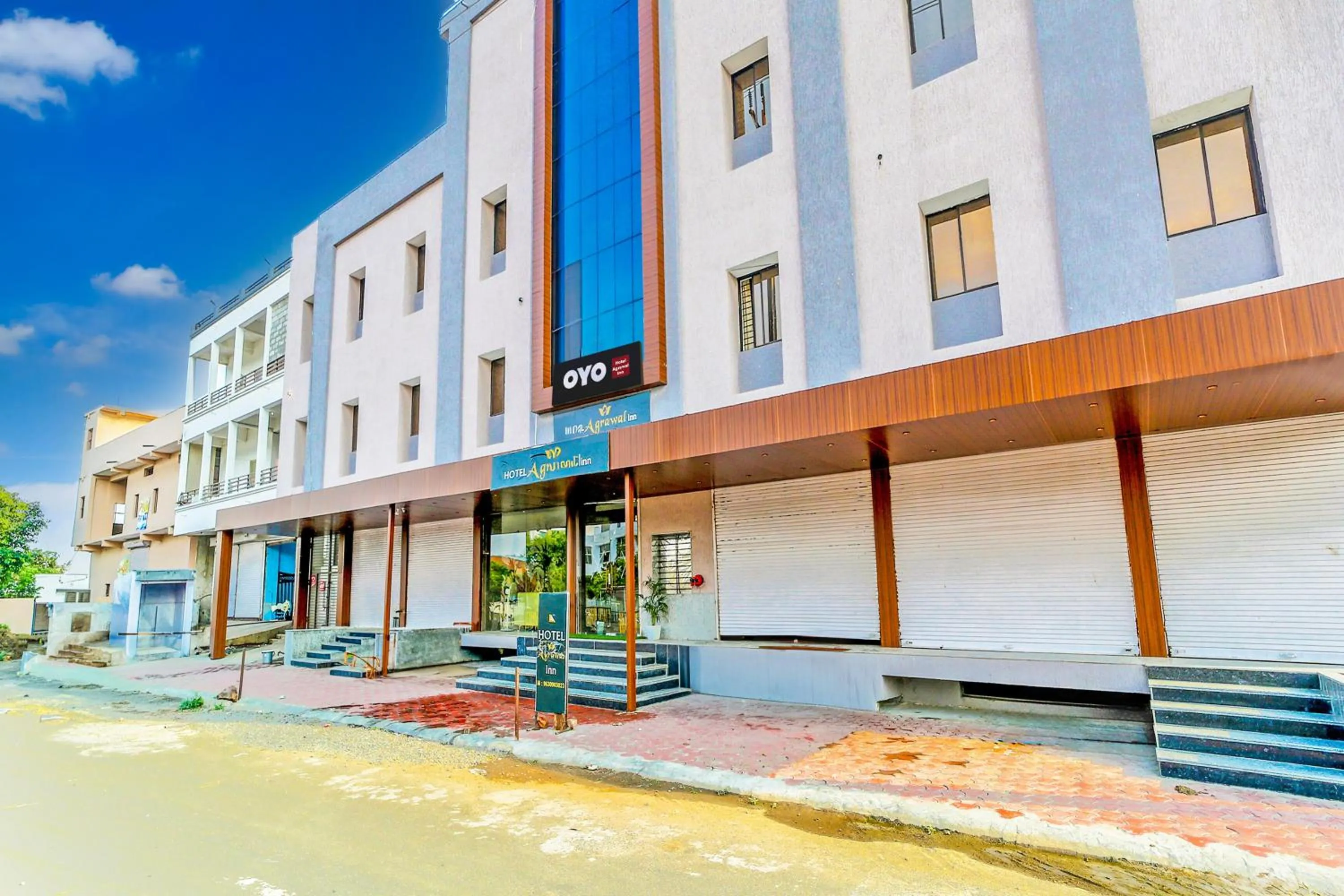 Facade/entrance in Hotel O Agrawal Inn