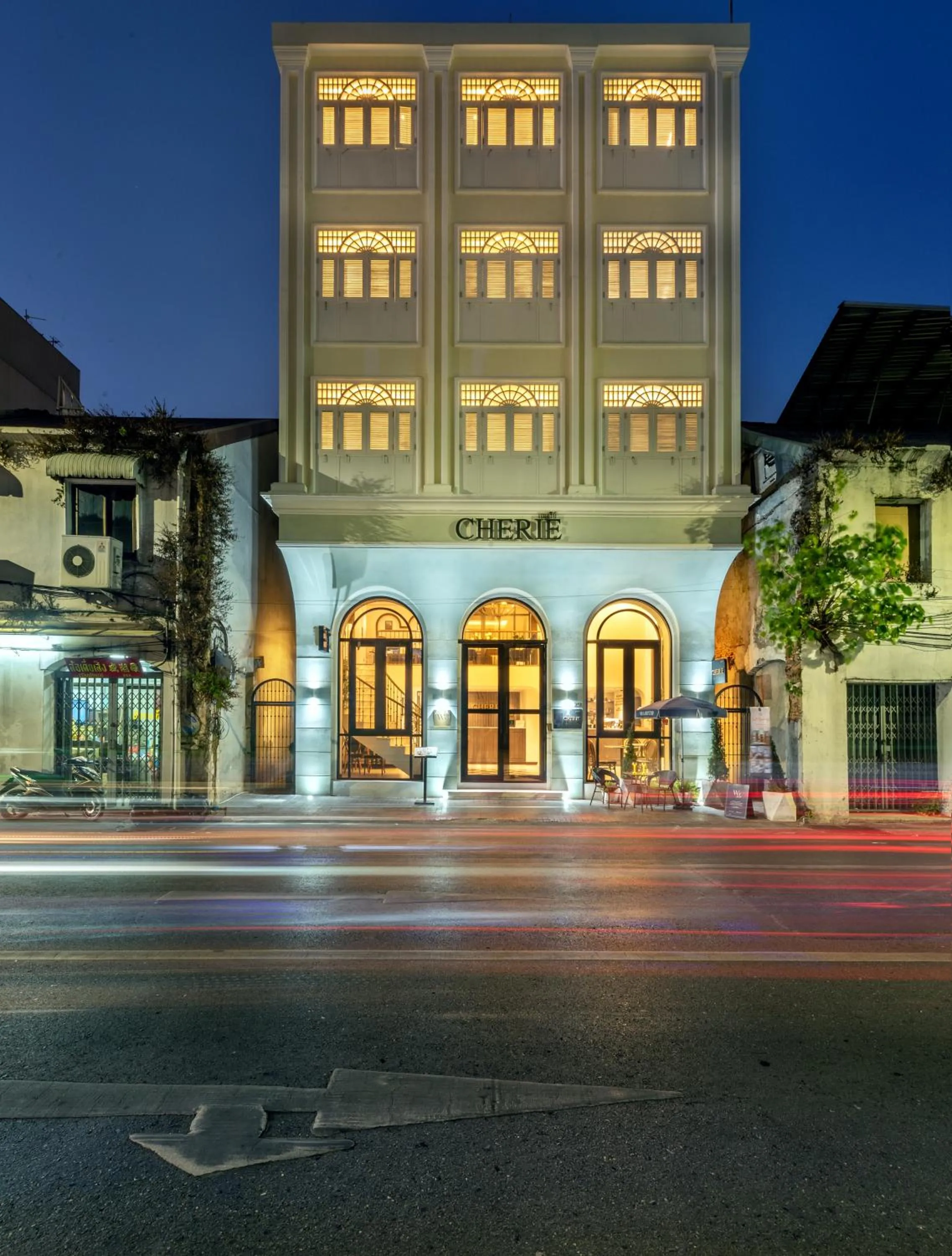 Property building in Cherie Bangkok Boutique Hotel