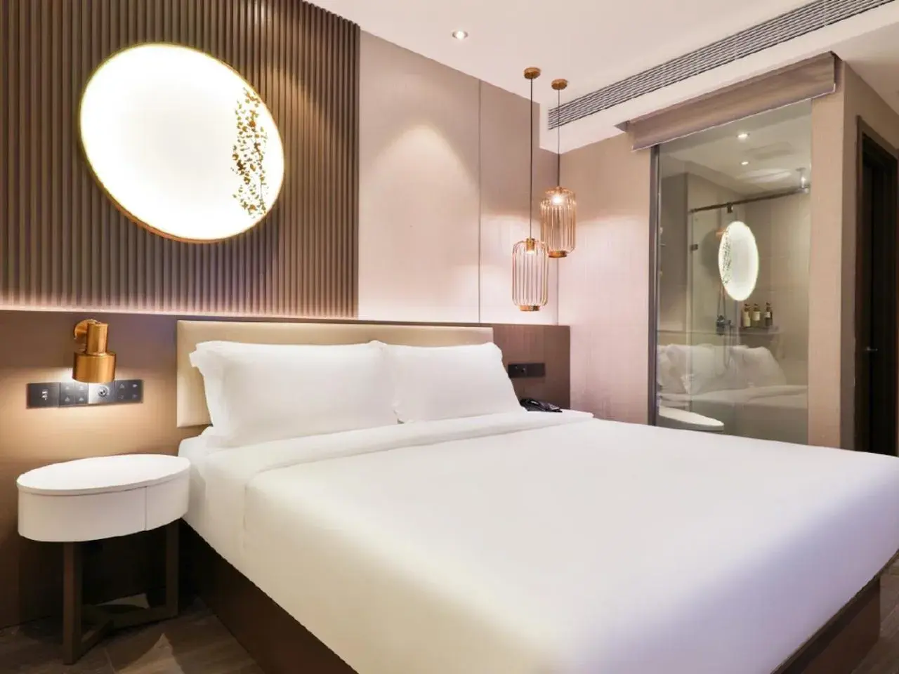 Superior Queen Room - interior view in Crystal Orange Hotel - Shanghai The Bund Jinling East Road Superior Queen Room - interior view in Crystal Orange Hotel - Shanghai The Bund Jinling East Road