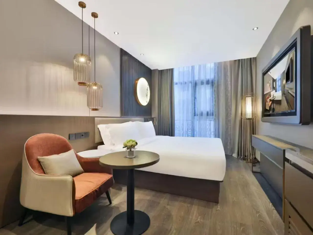 Deluxe Queen Room in Crystal Orange Hotel - Shanghai The Bund Jinling East Road Deluxe Queen Room in Crystal Orange Hotel - Shanghai The Bund Jinling East Road