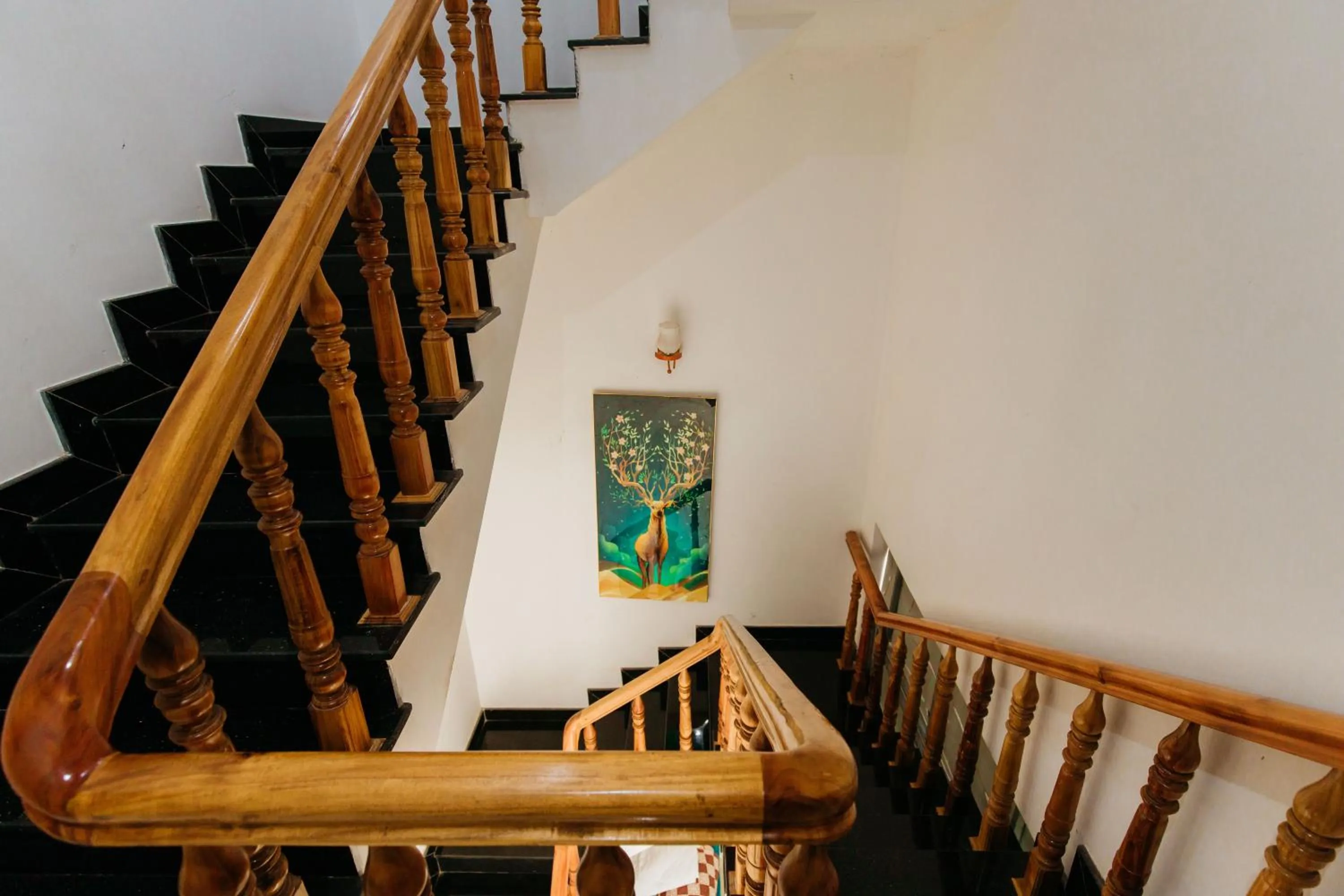 Property building in Hotel Trâm Anh