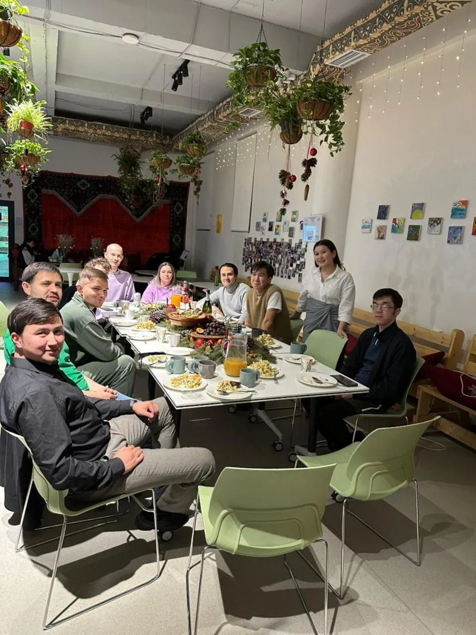 Evening entertainment in ololoYurt