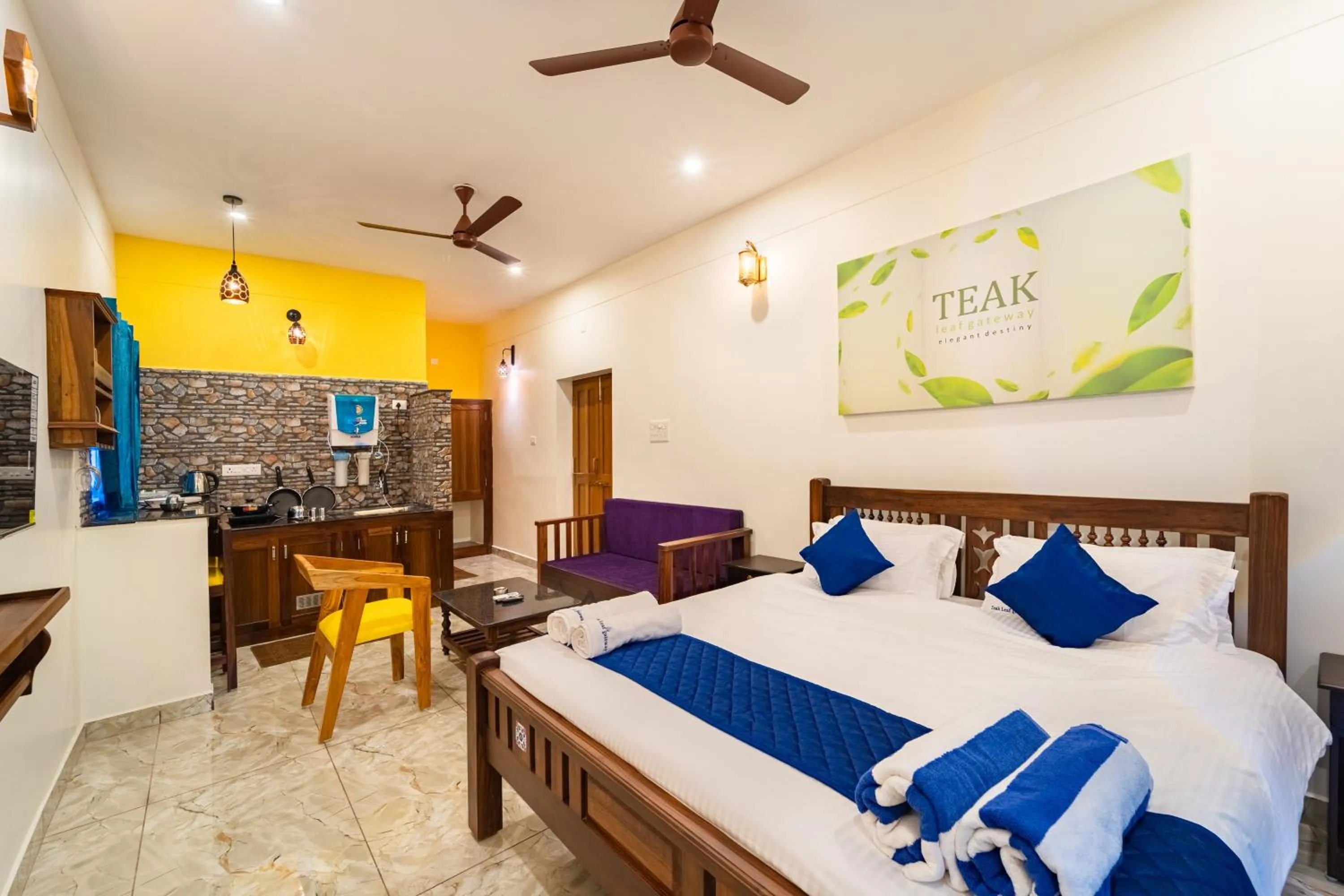 Photo of the whole room, Bed in Teak Leaf Gateway Villa with Swimming Pool Indoor Games