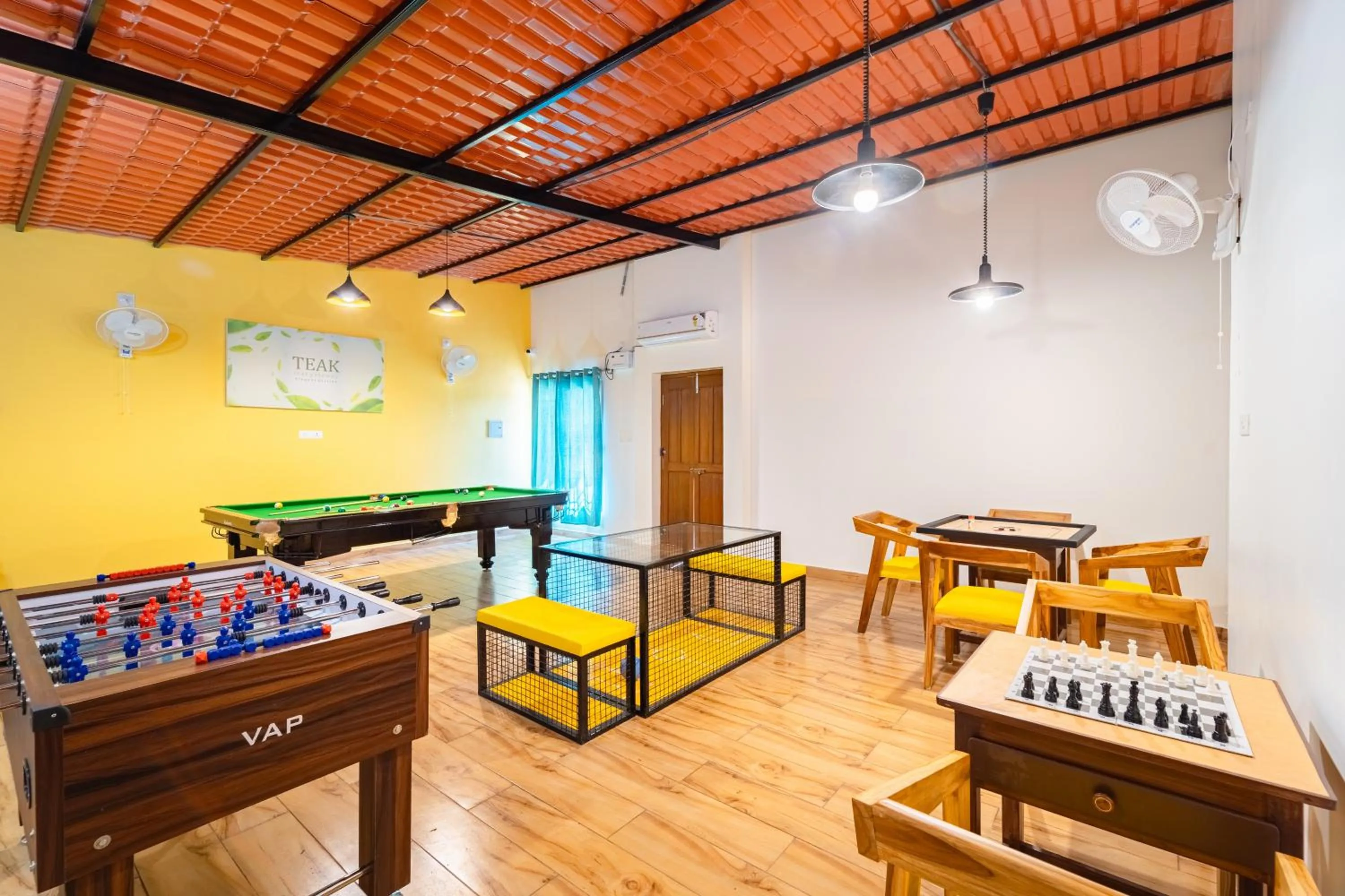 Game Room in Teak Leaf Gateway Villa with Swimming Pool Indoor Games