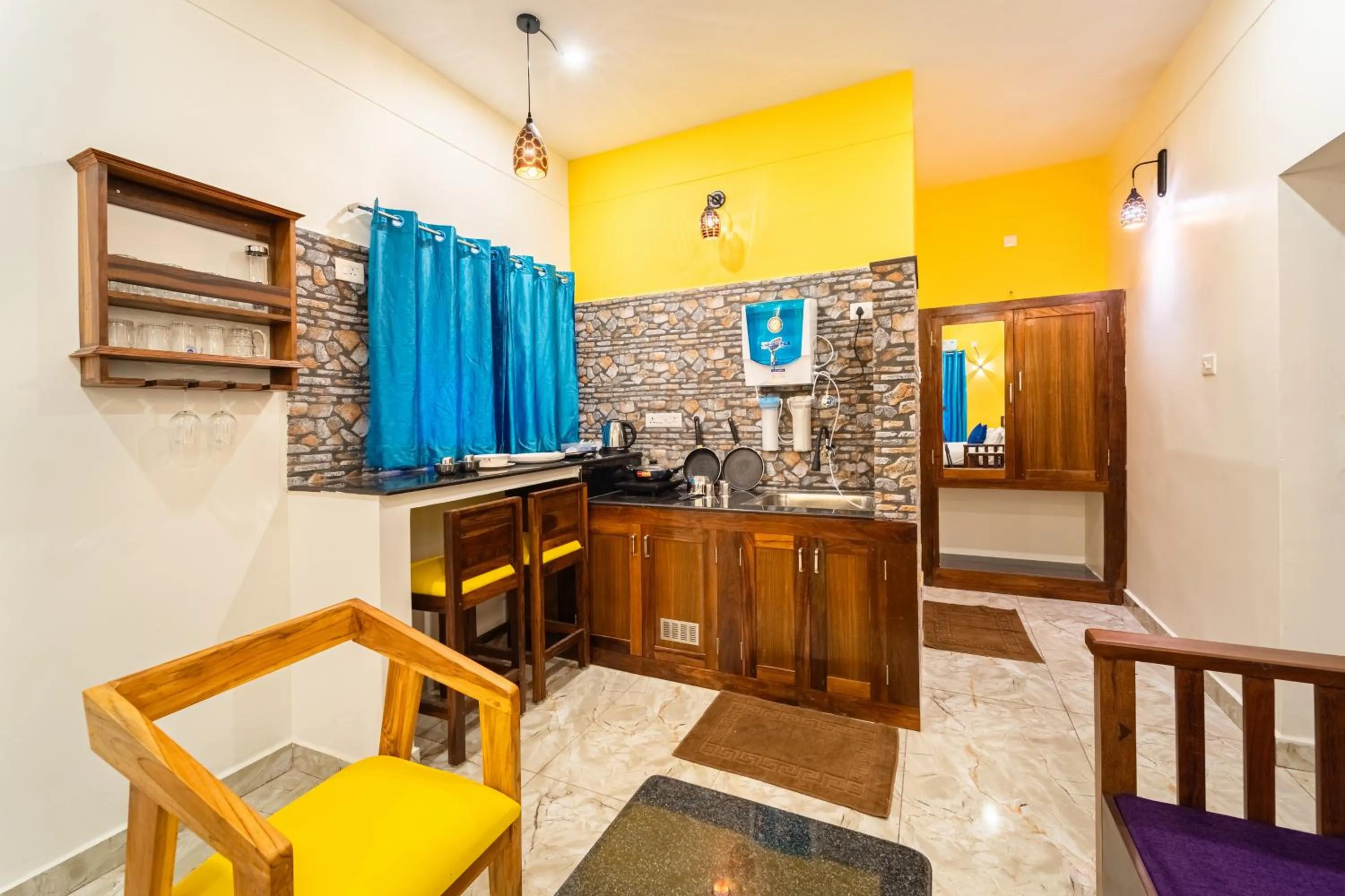 Kitchen or kitchenette in Teak Leaf Gateway Villa with Swimming Pool Indoor Games