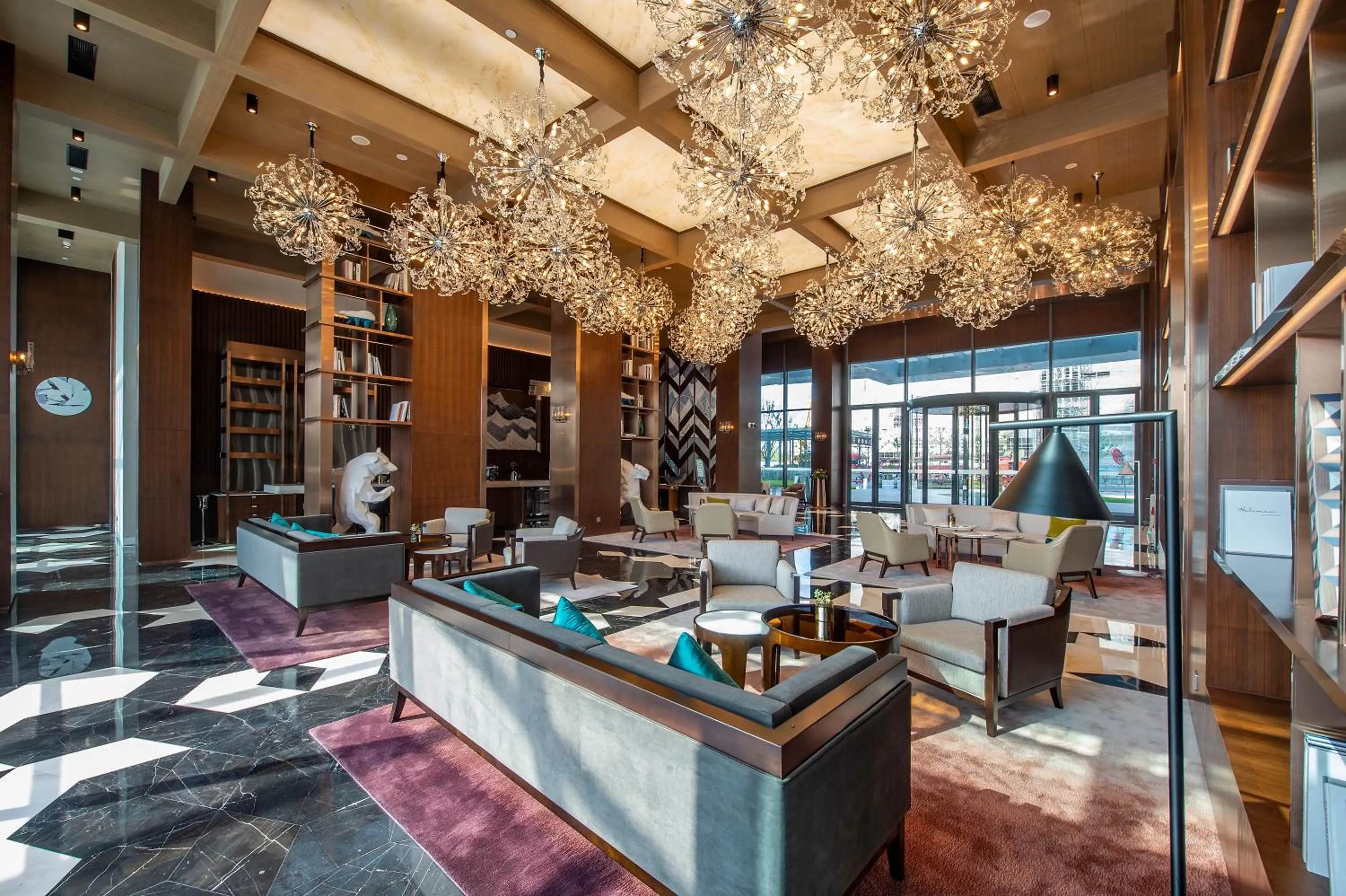 Lobby or reception in L Snow Supreme Hotel