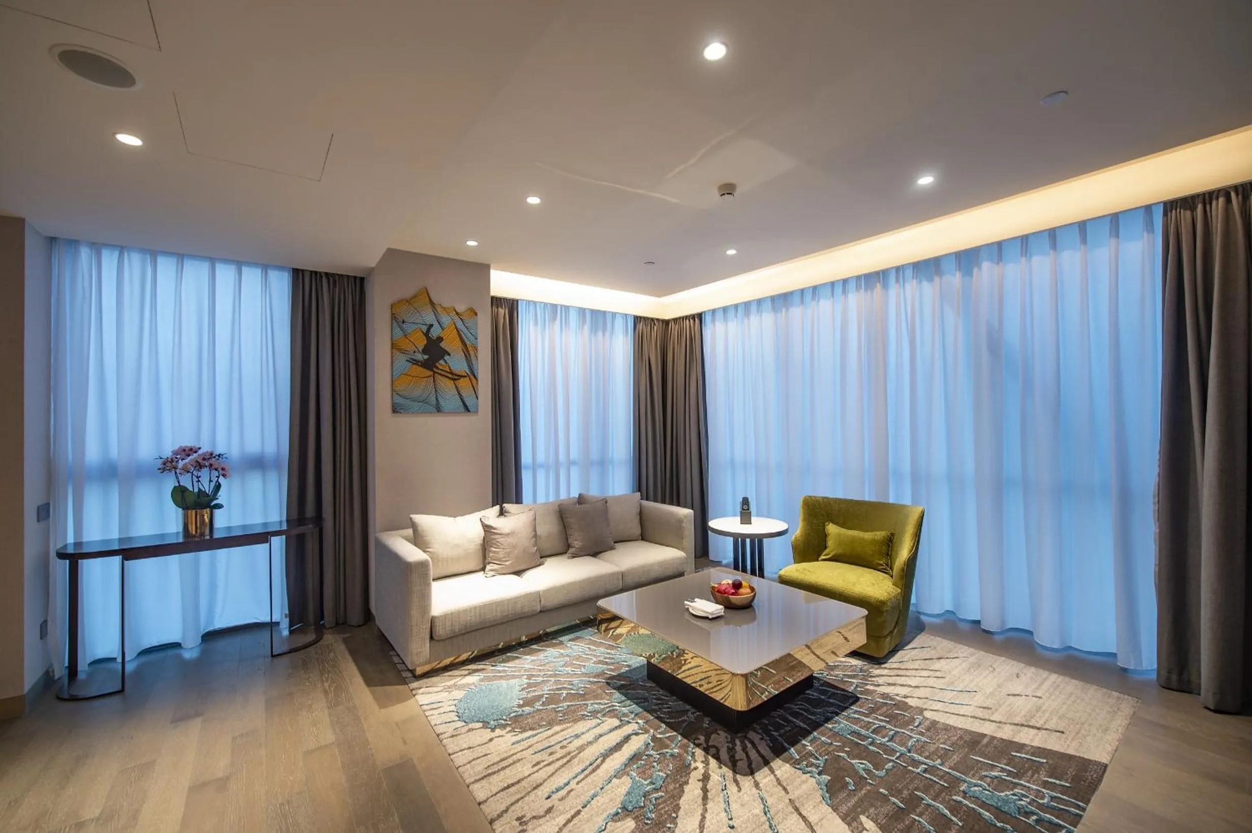 Living room in L Snow Supreme Hotel