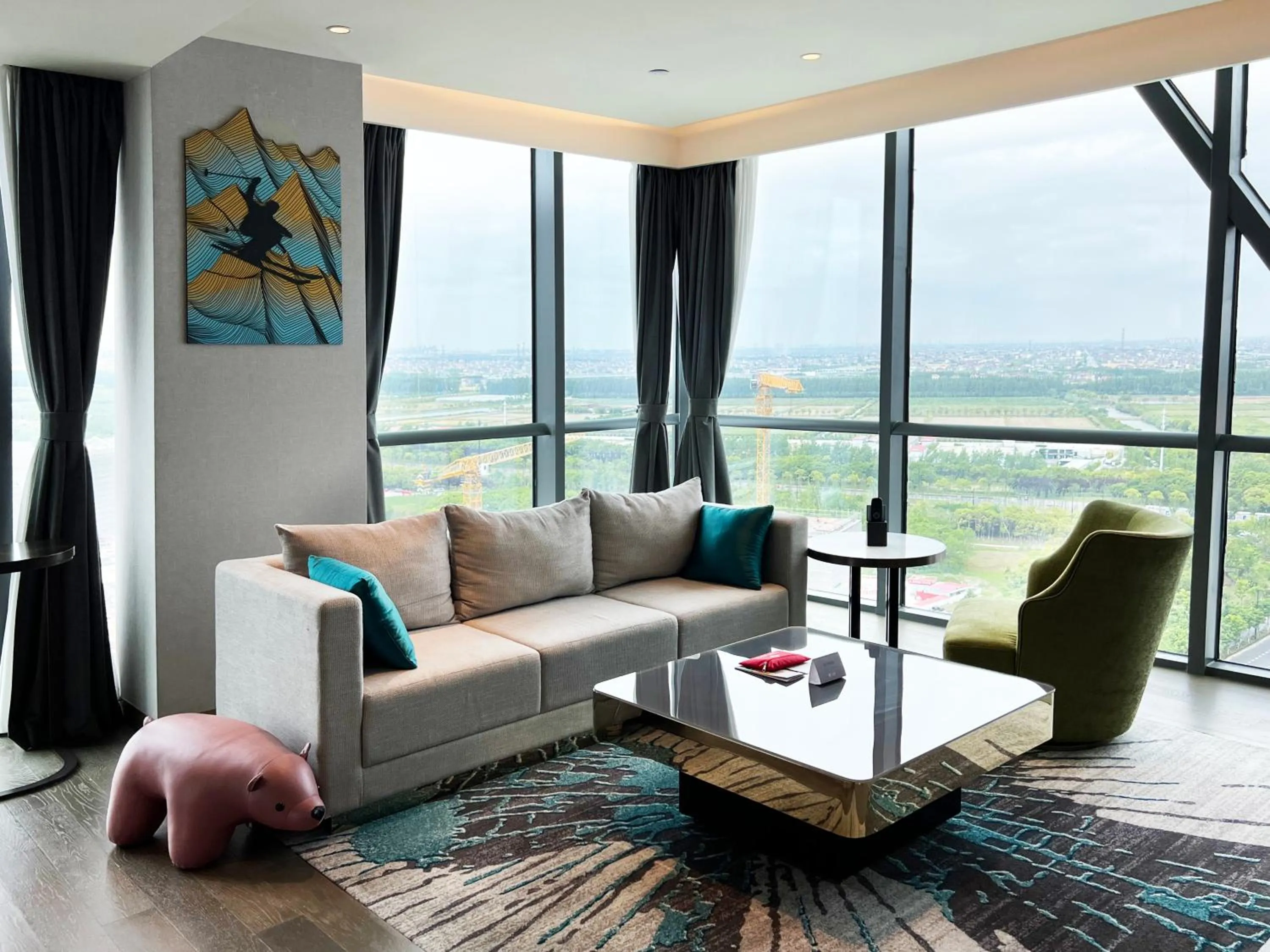 Living room in L Snow Supreme Hotel