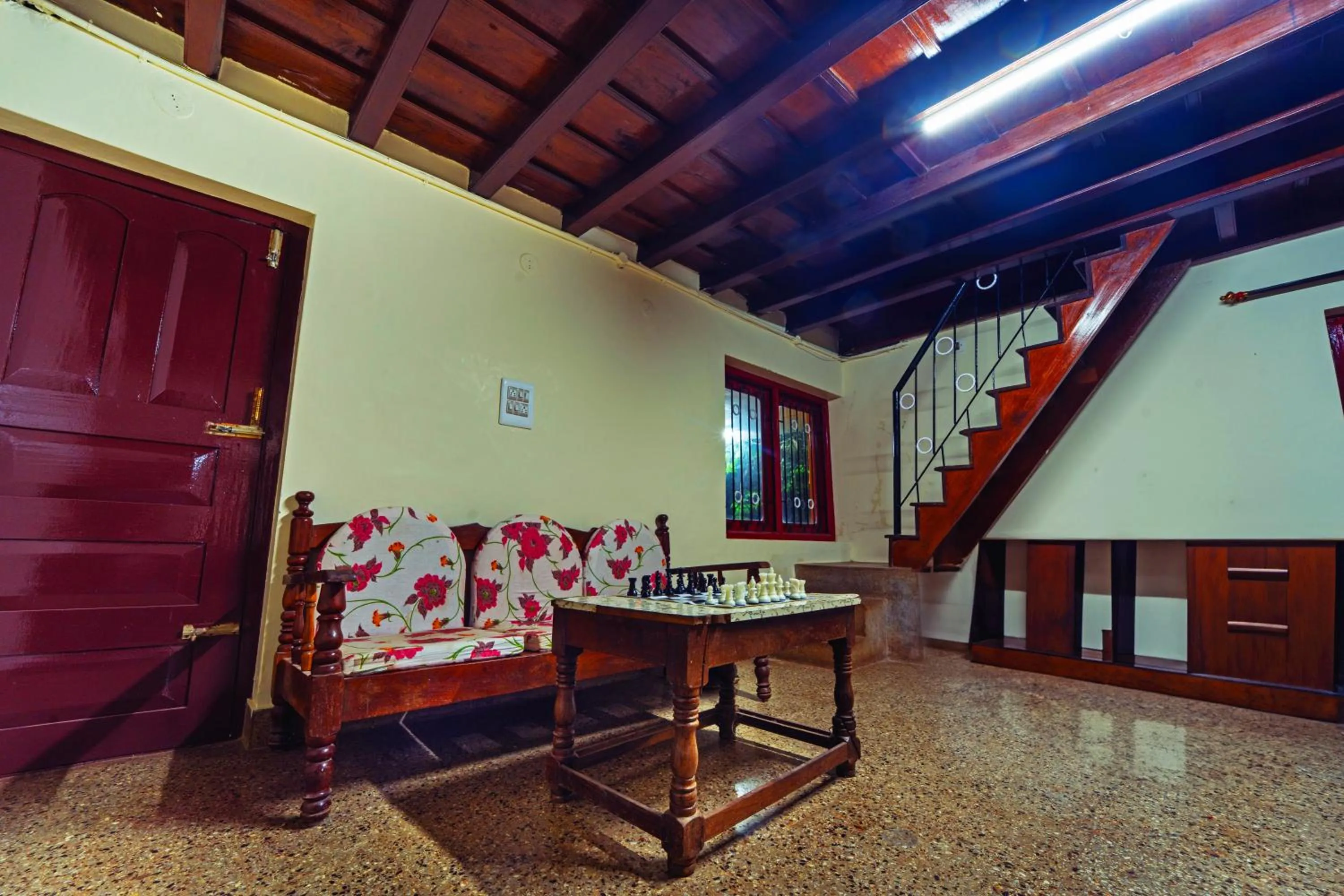 Seating area in Enso Luxury Stays