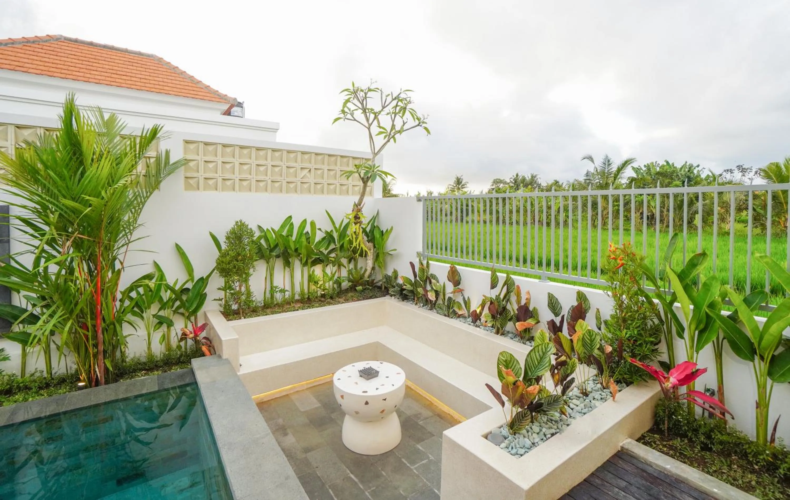 Balcony/Terrace in Vasista Villa Ubud