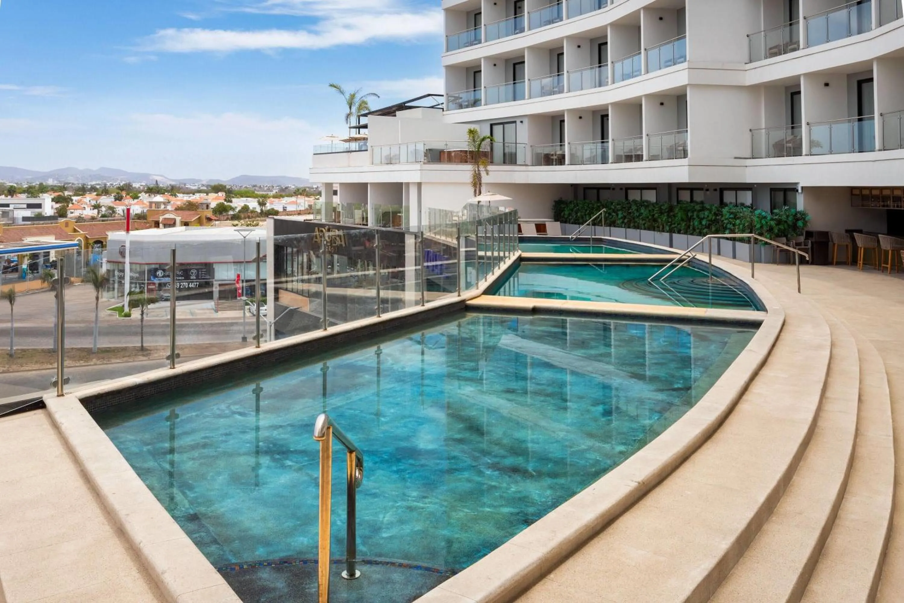 Swimming pool in Wyndham Garden Mazatlan Marina