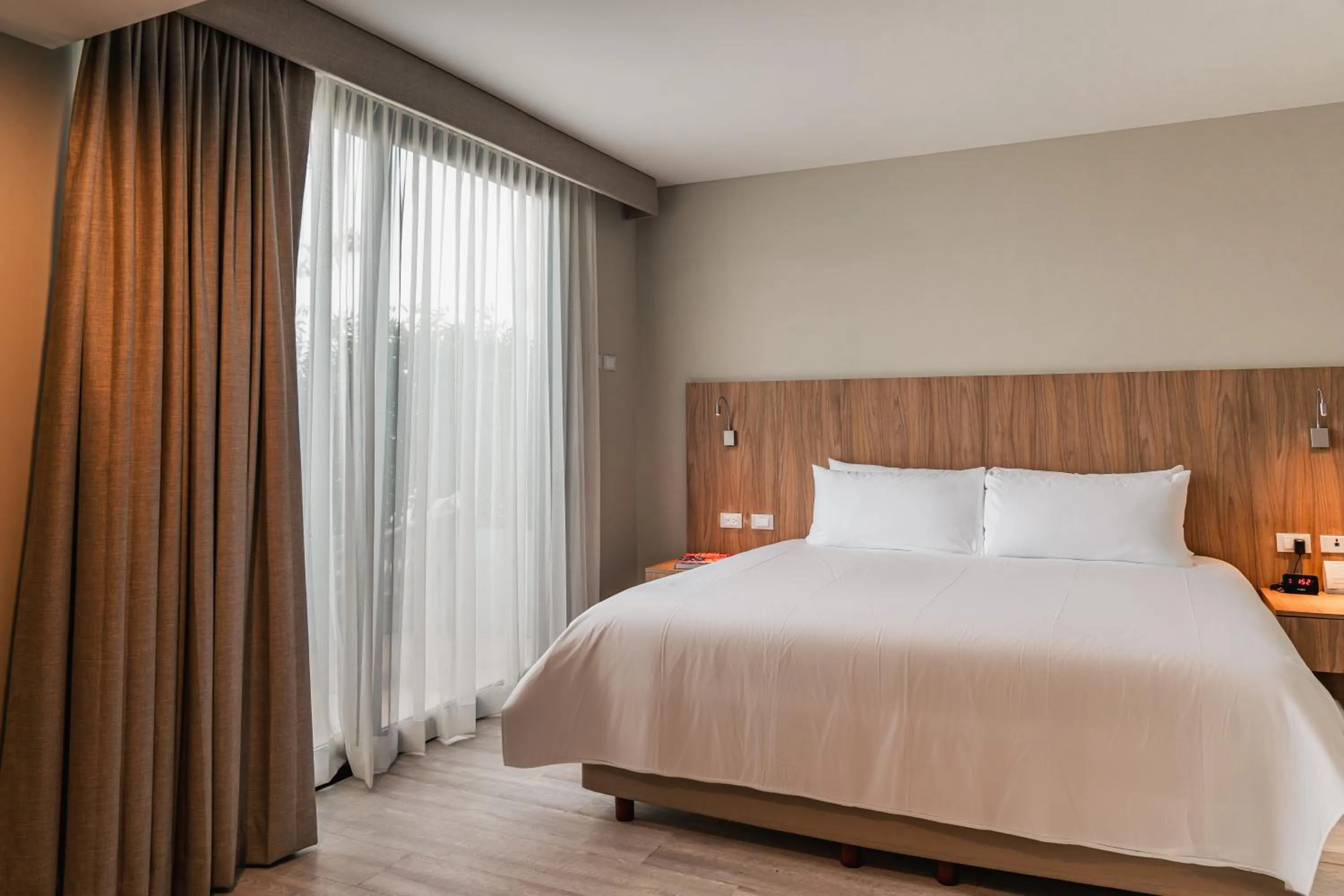 Bed in Wyndham Garden Mazatlan Marina