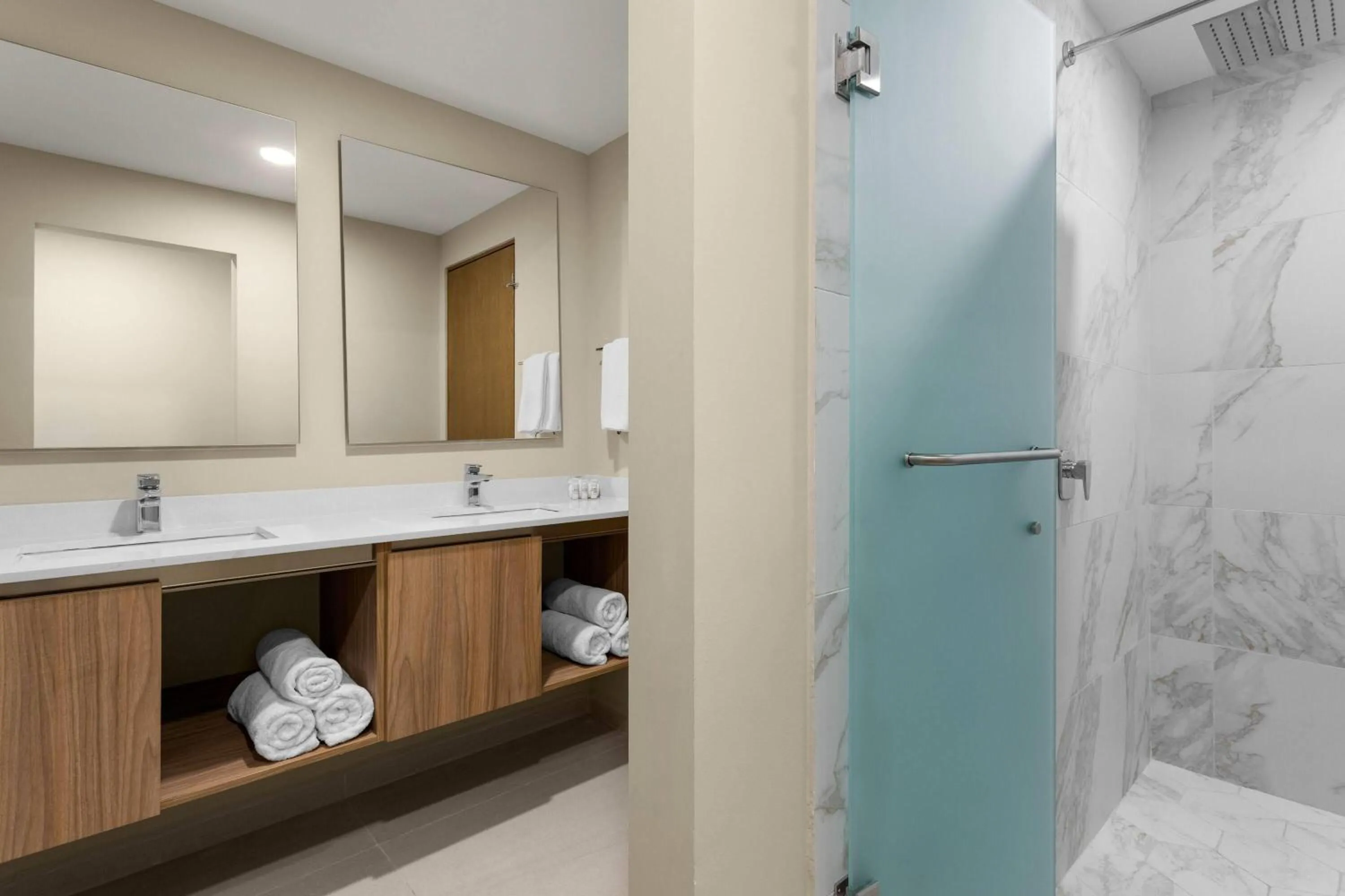 Bathroom in Wyndham Garden Mazatlan Marina