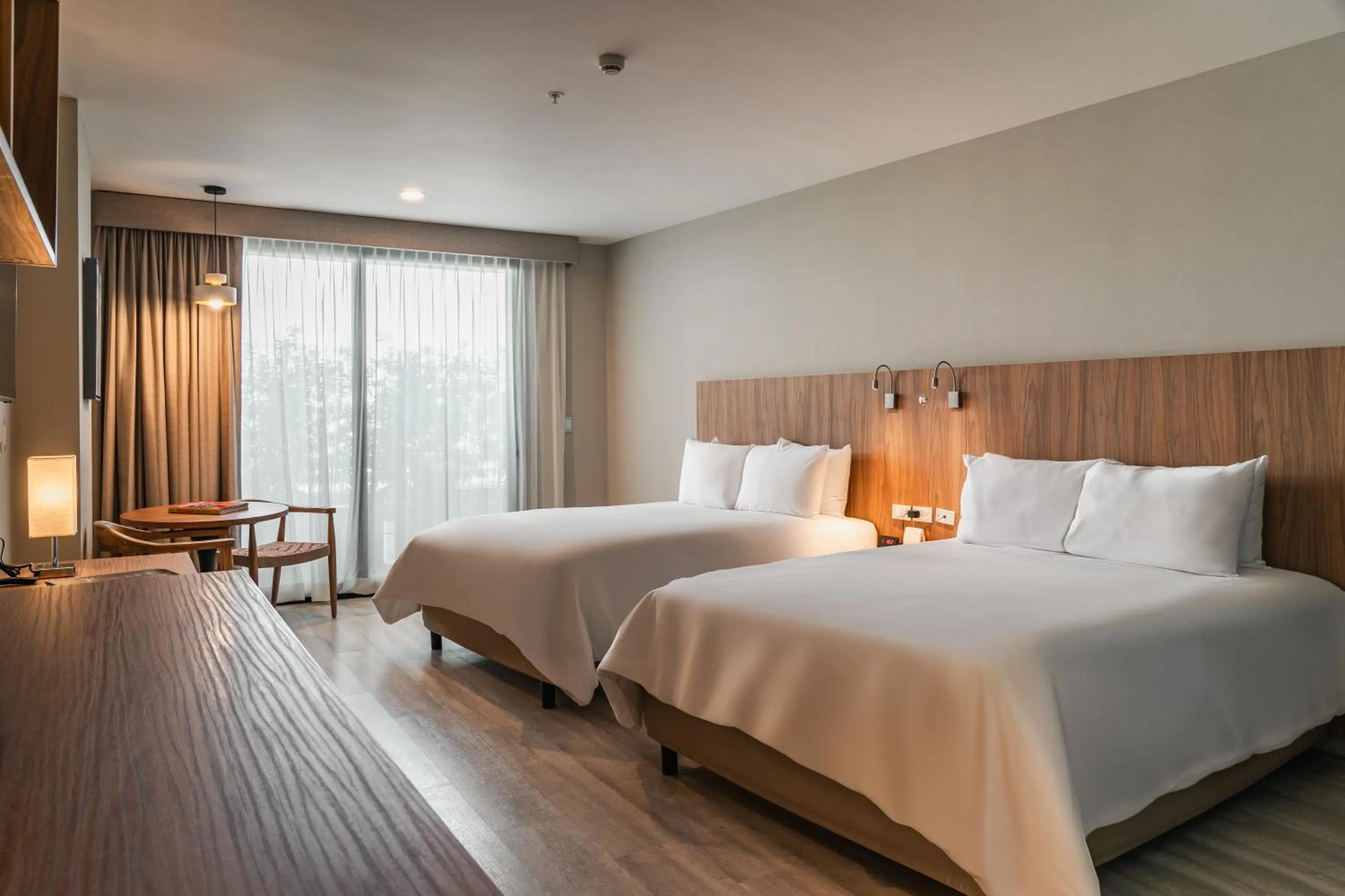 Bed in Wyndham Garden Mazatlan Marina