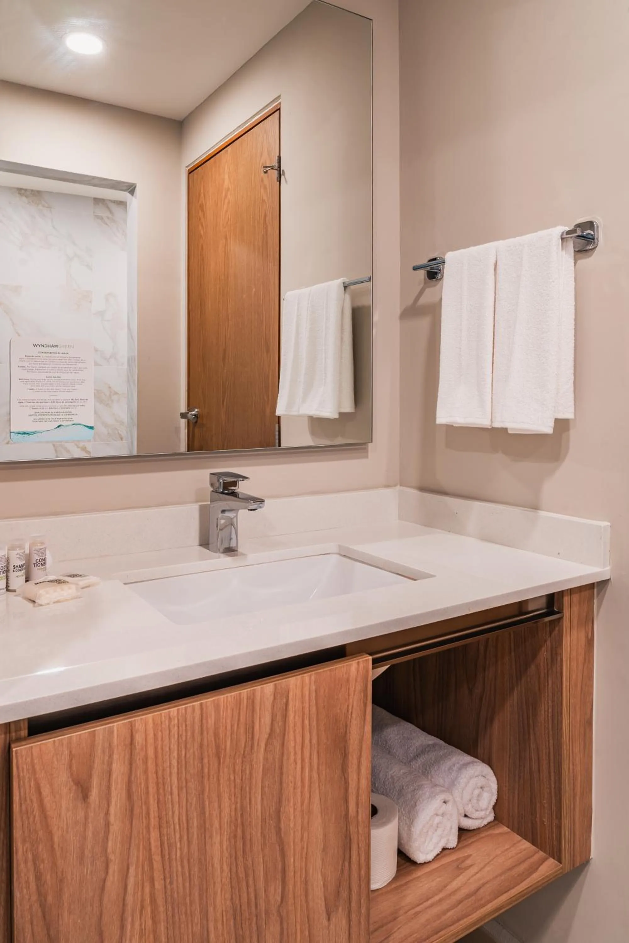 Bathroom in Wyndham Garden Mazatlan Marina