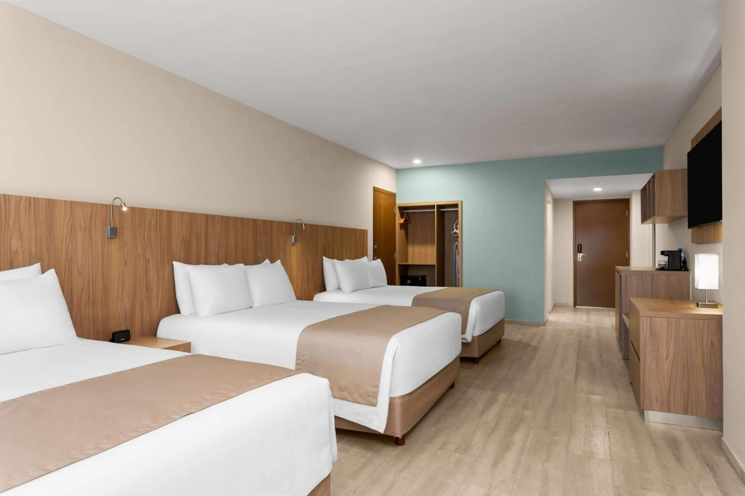 Photo of the whole room, Bed in Wyndham Garden Mazatlan Marina