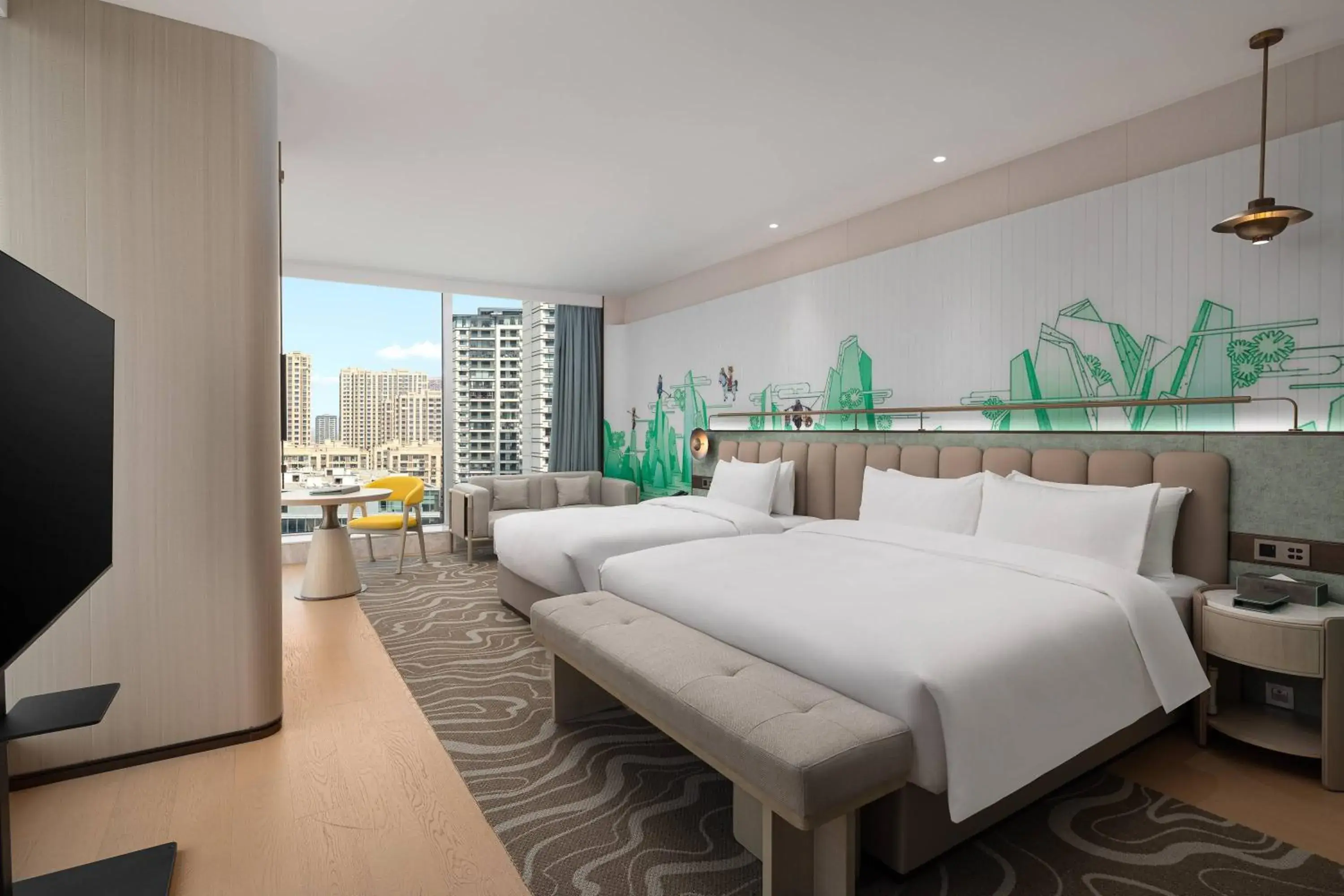 Family Room - single occupancy - Non-Smoking in Wyndham Garden Huai'an New City Family Room - single occupancy - Non-Smoking in Wyndham Garden Huai'an New City