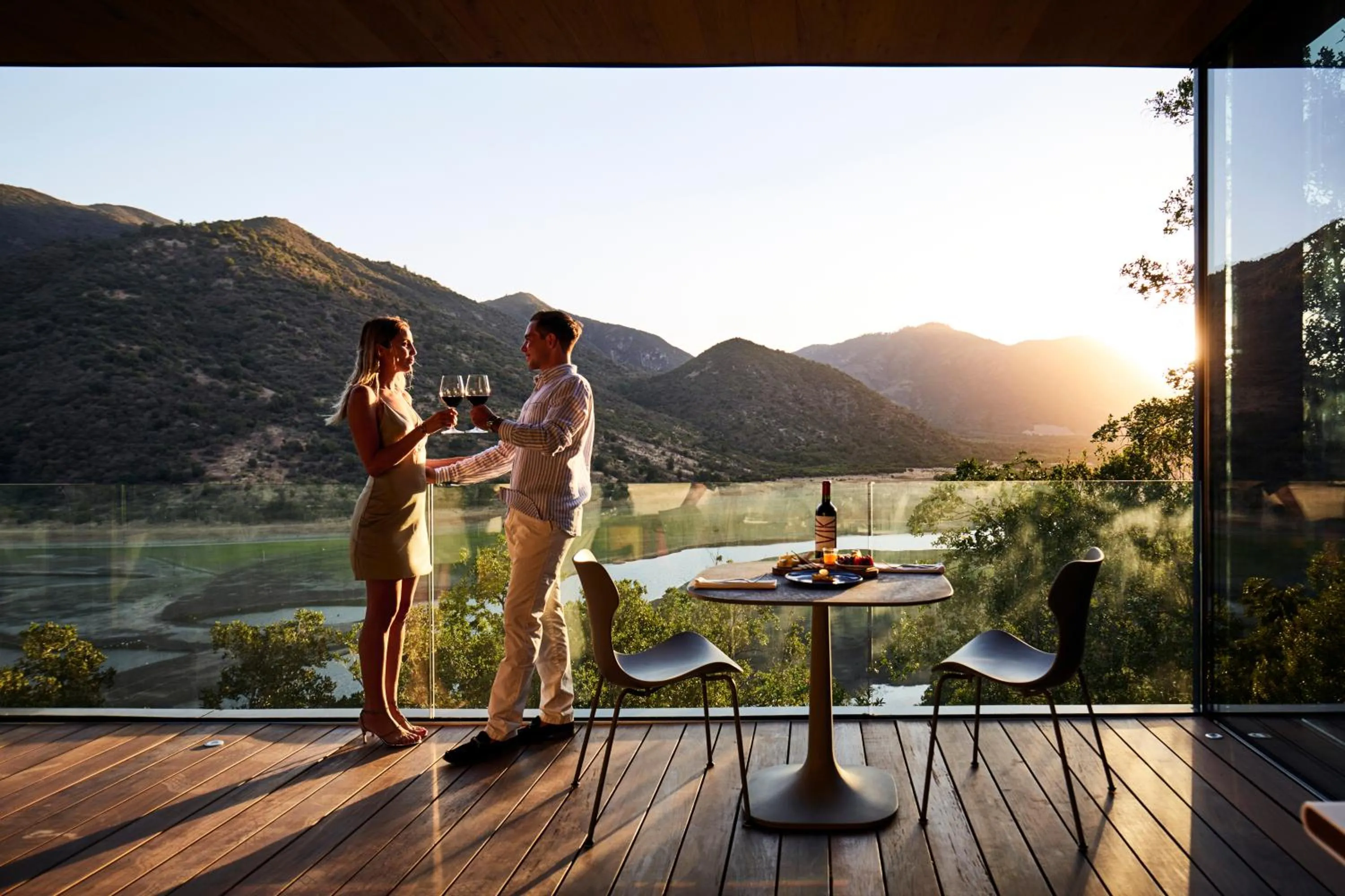 Natural landscape in Vik Chile