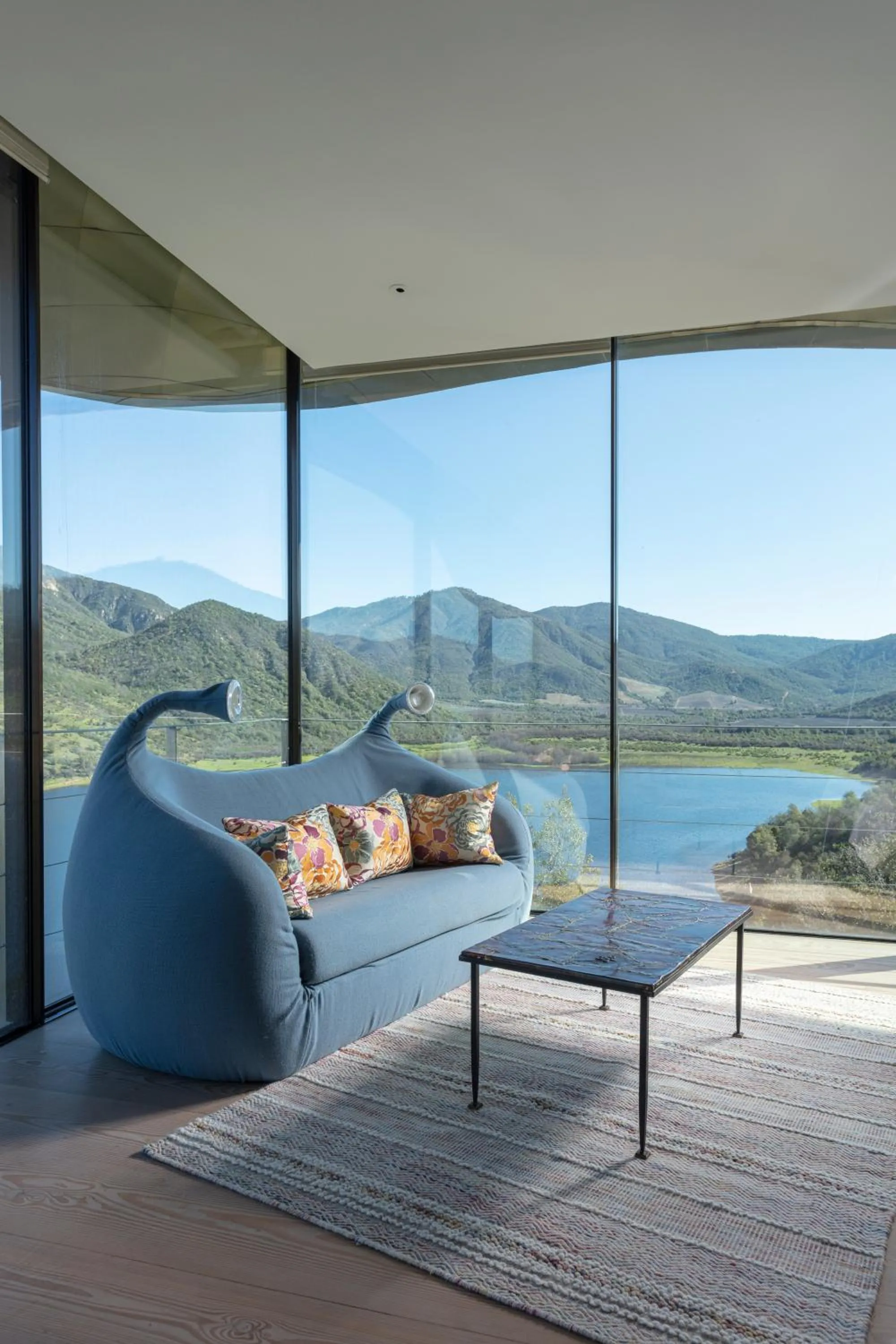 Living room in Vik Chile