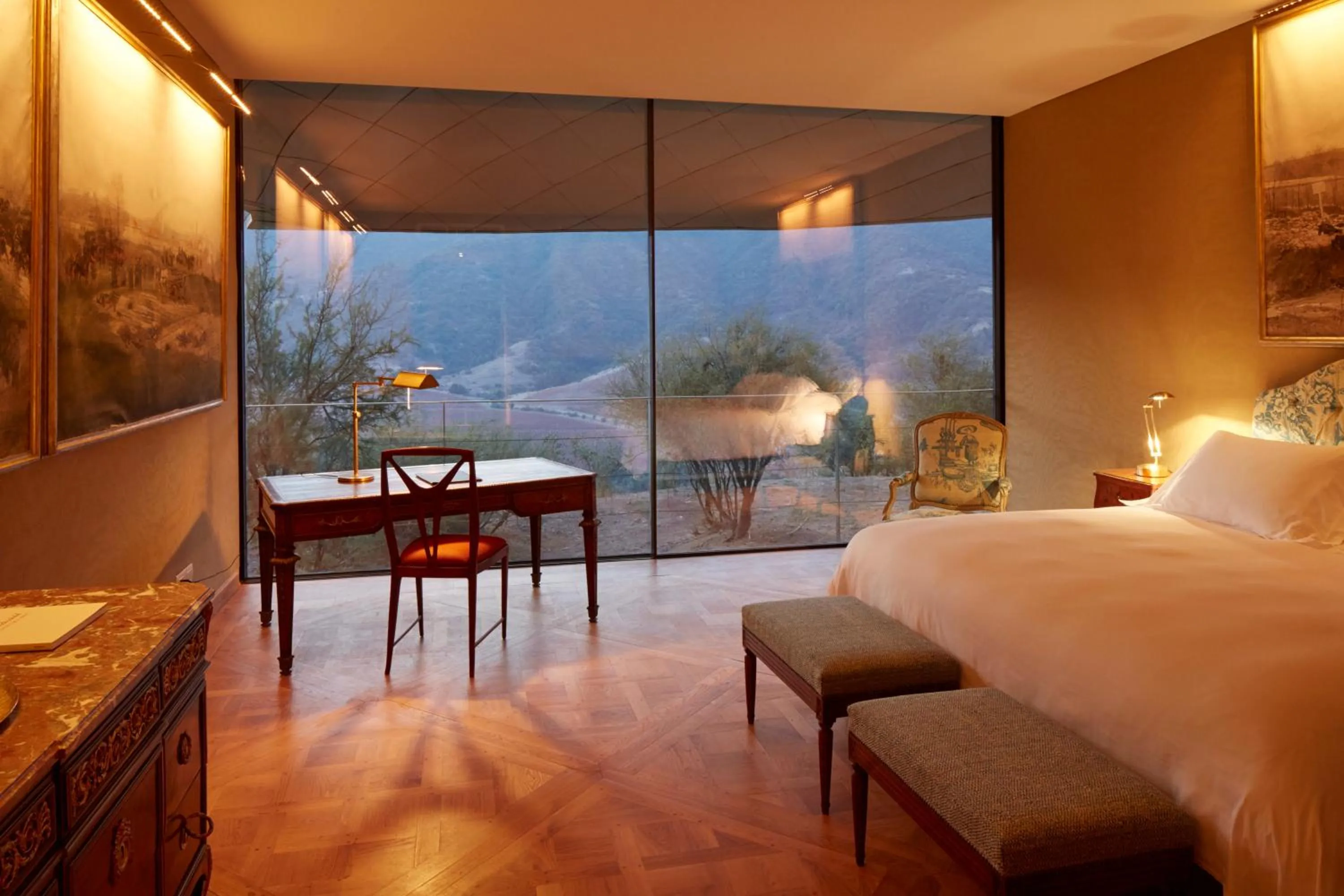 Bedroom, Bed in Vik Chile