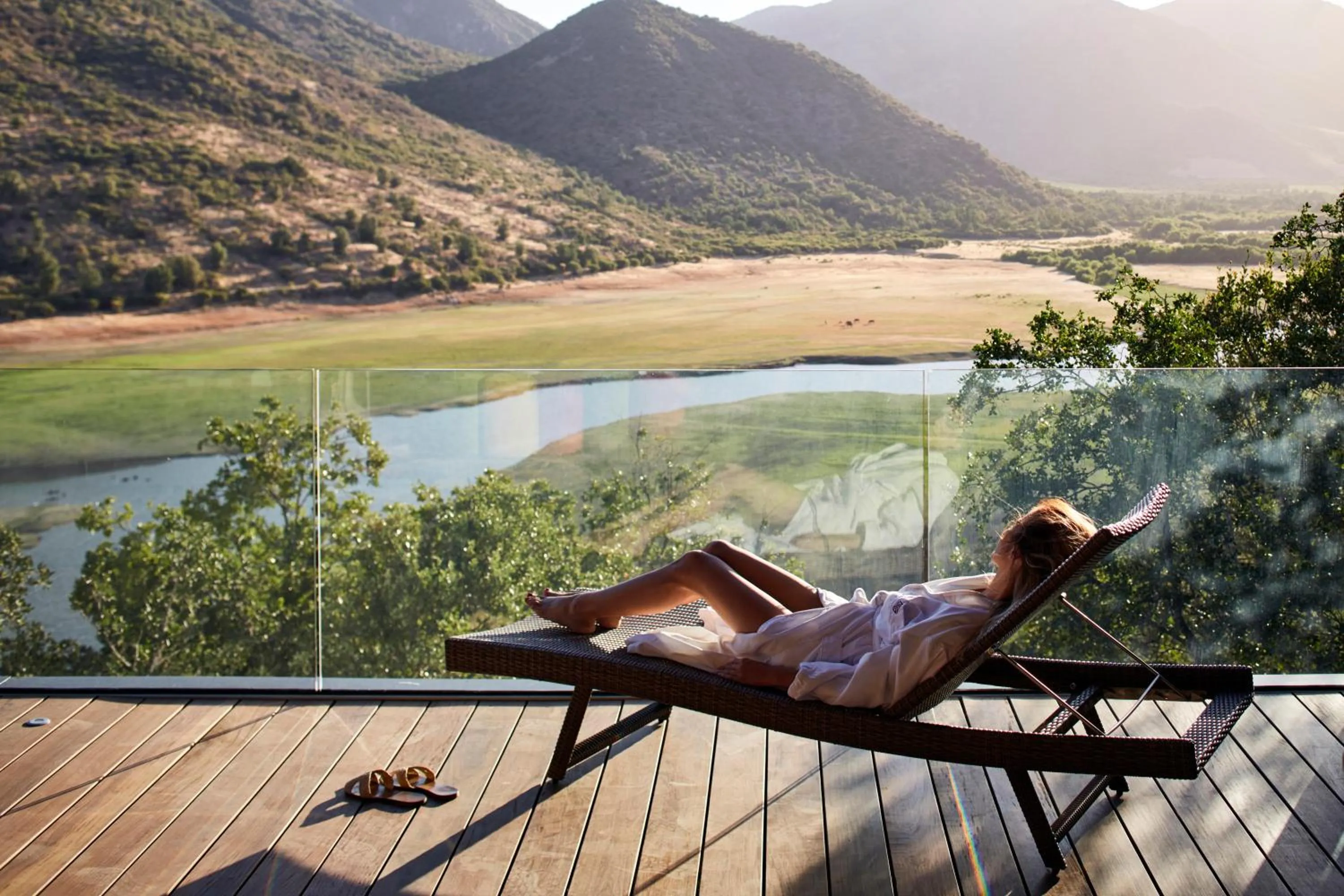 Balcony/Terrace in Vik Chile