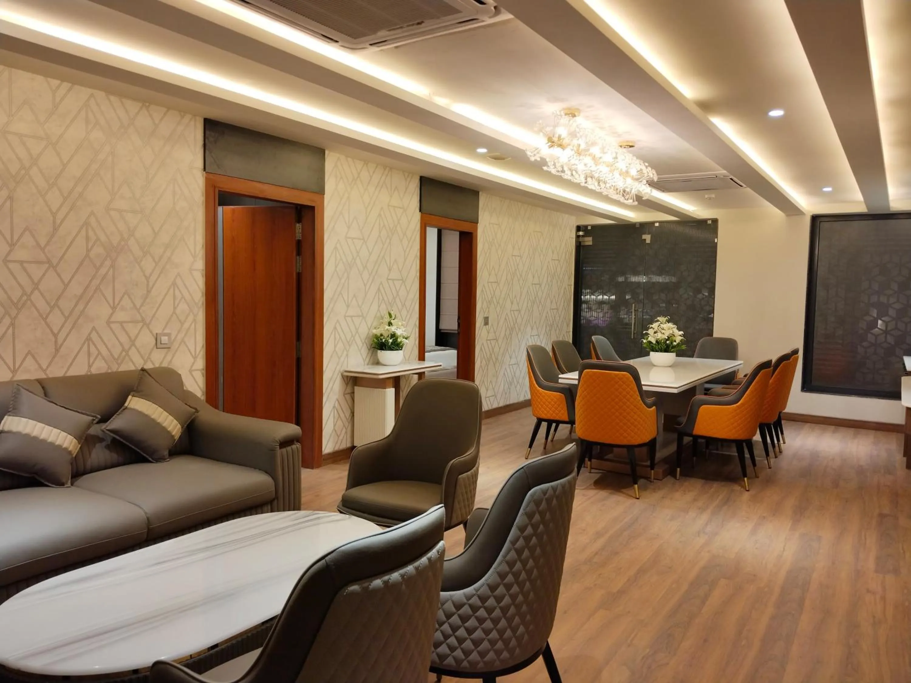 Living room in Western Blu INN