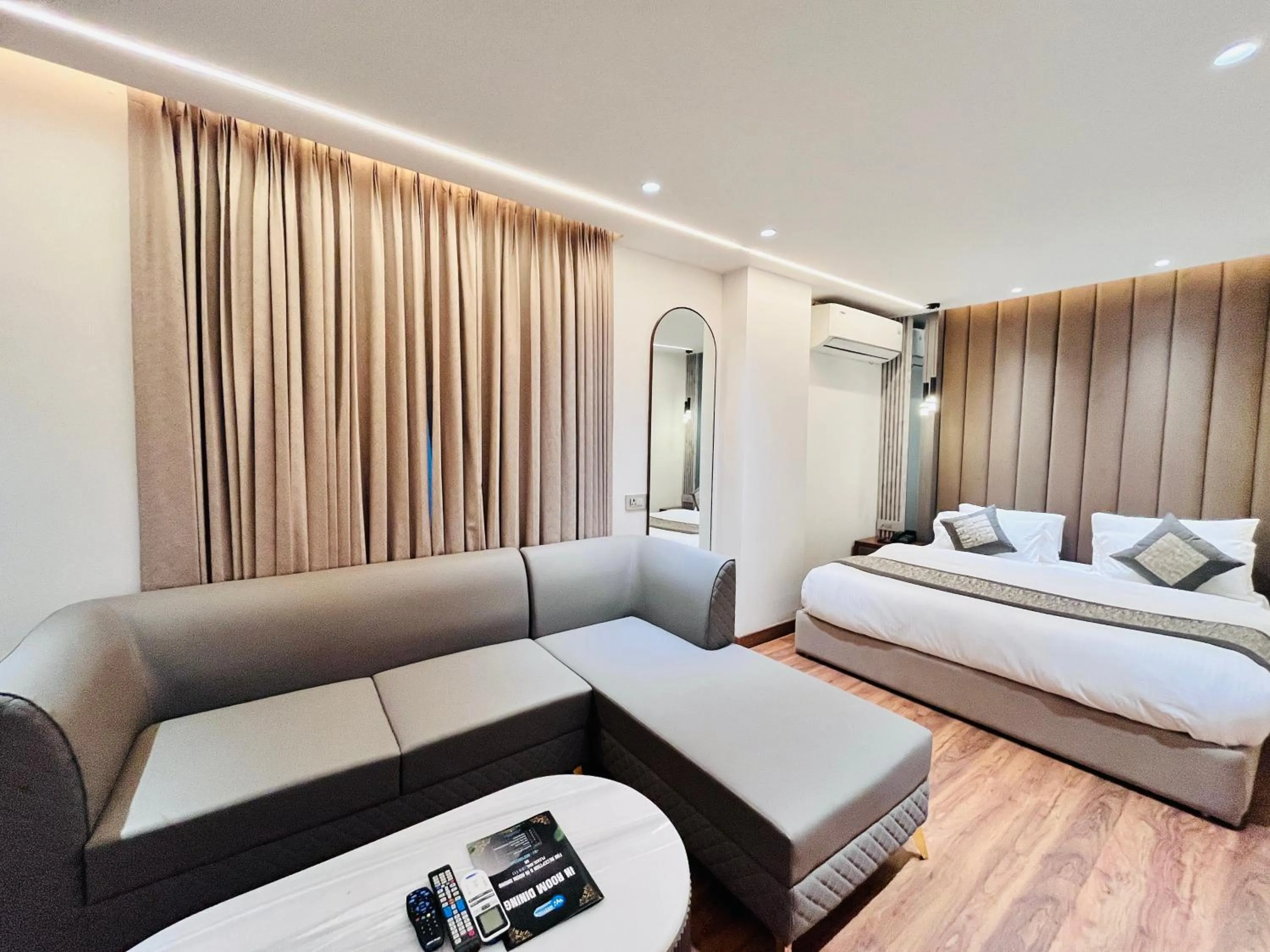 Bed in Western Blu INN