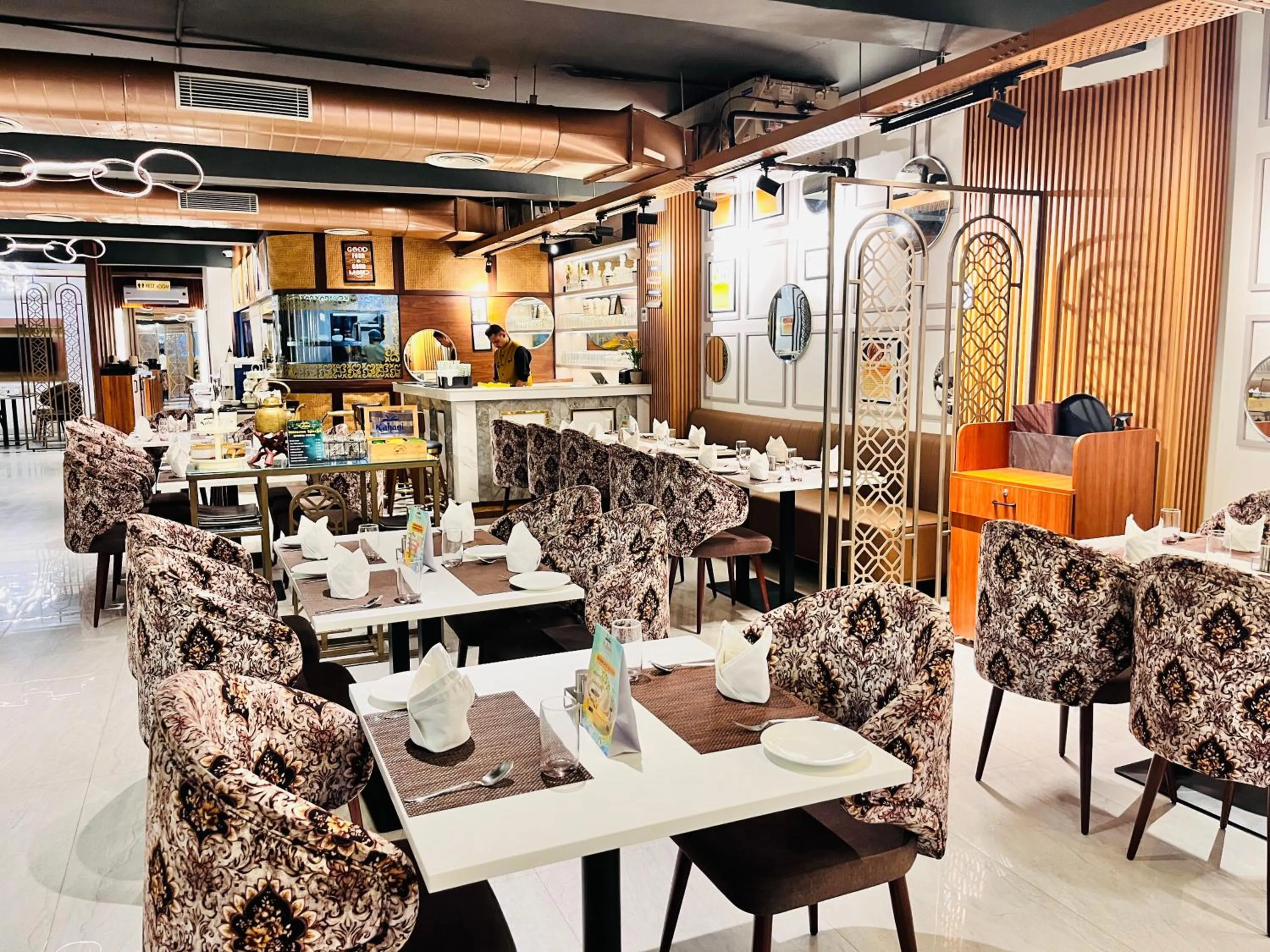 Restaurant/places to eat in Western Blu INN