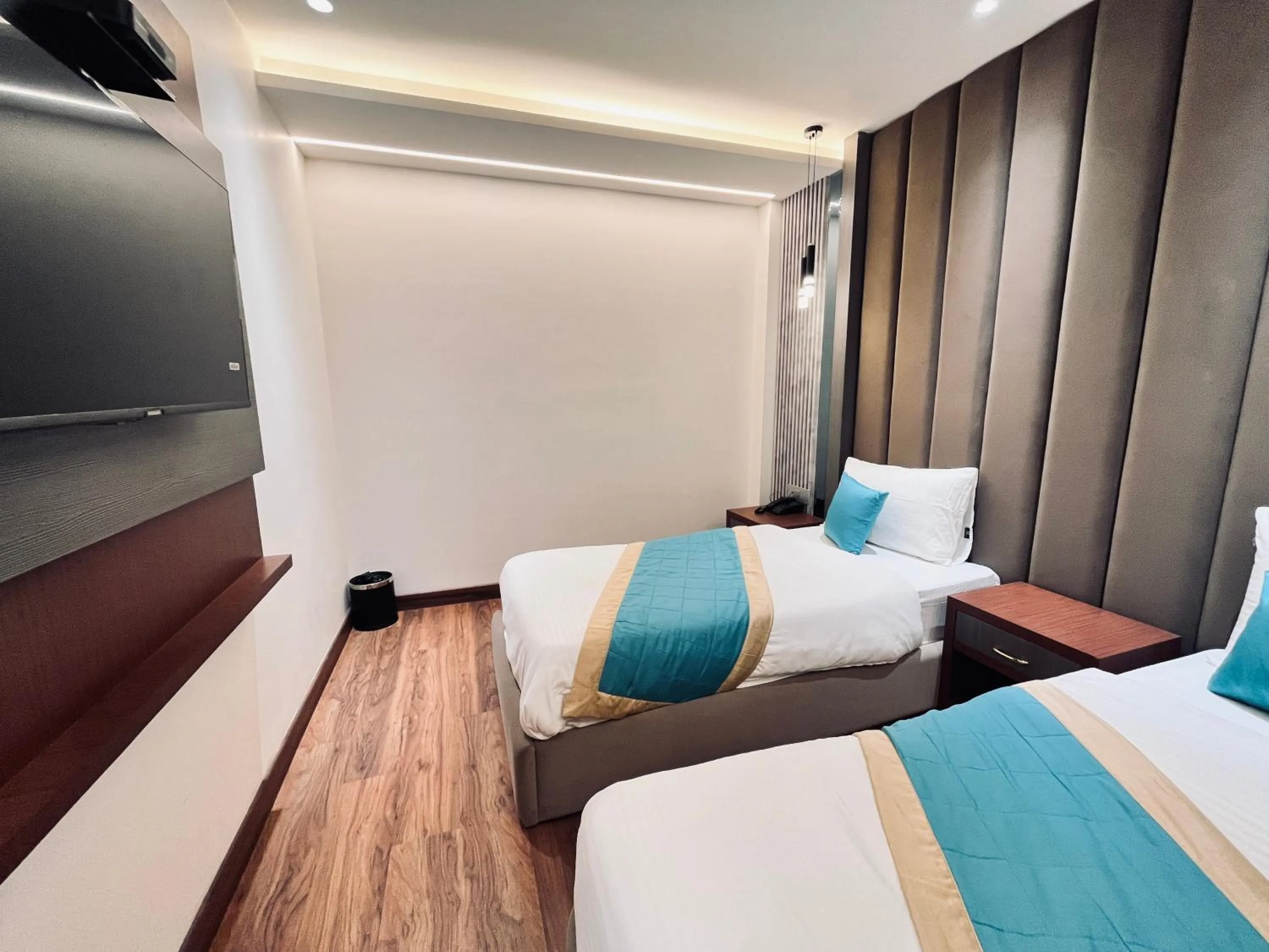 Bed in Western Blu INN