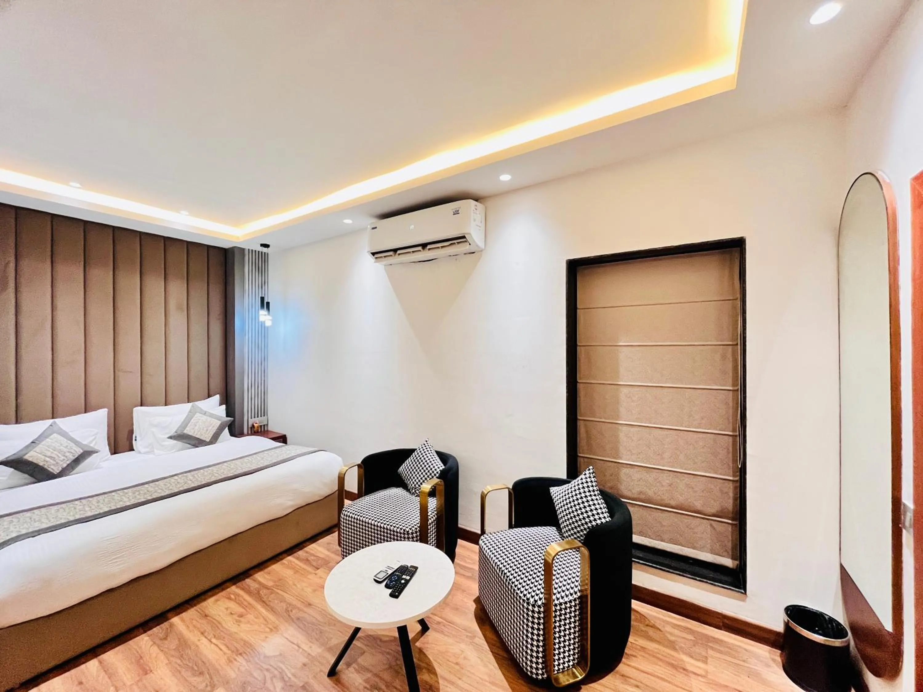 Bed in Western Blu INN