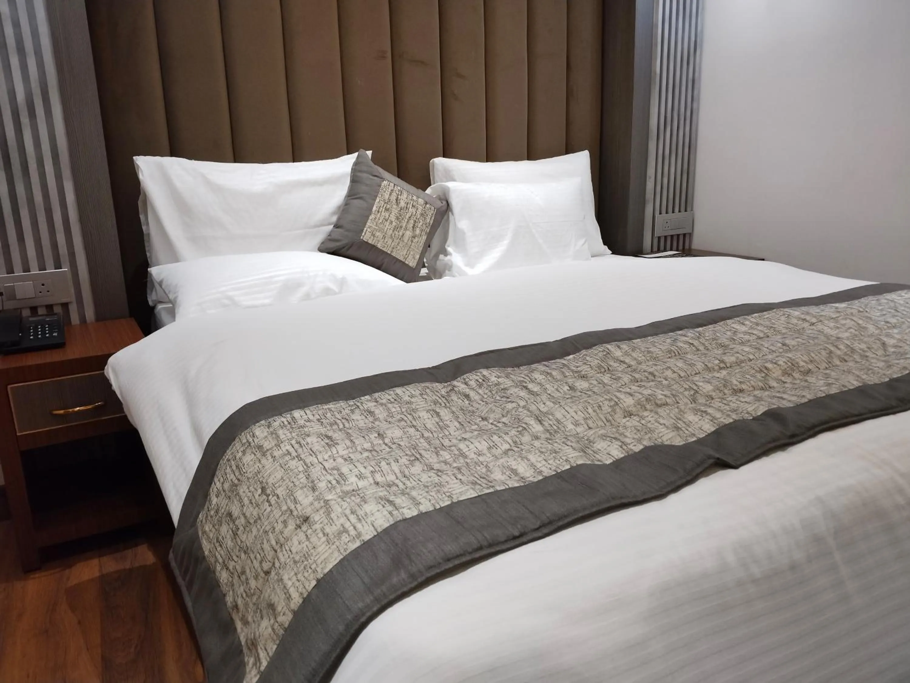 Bed in Western Blu INN