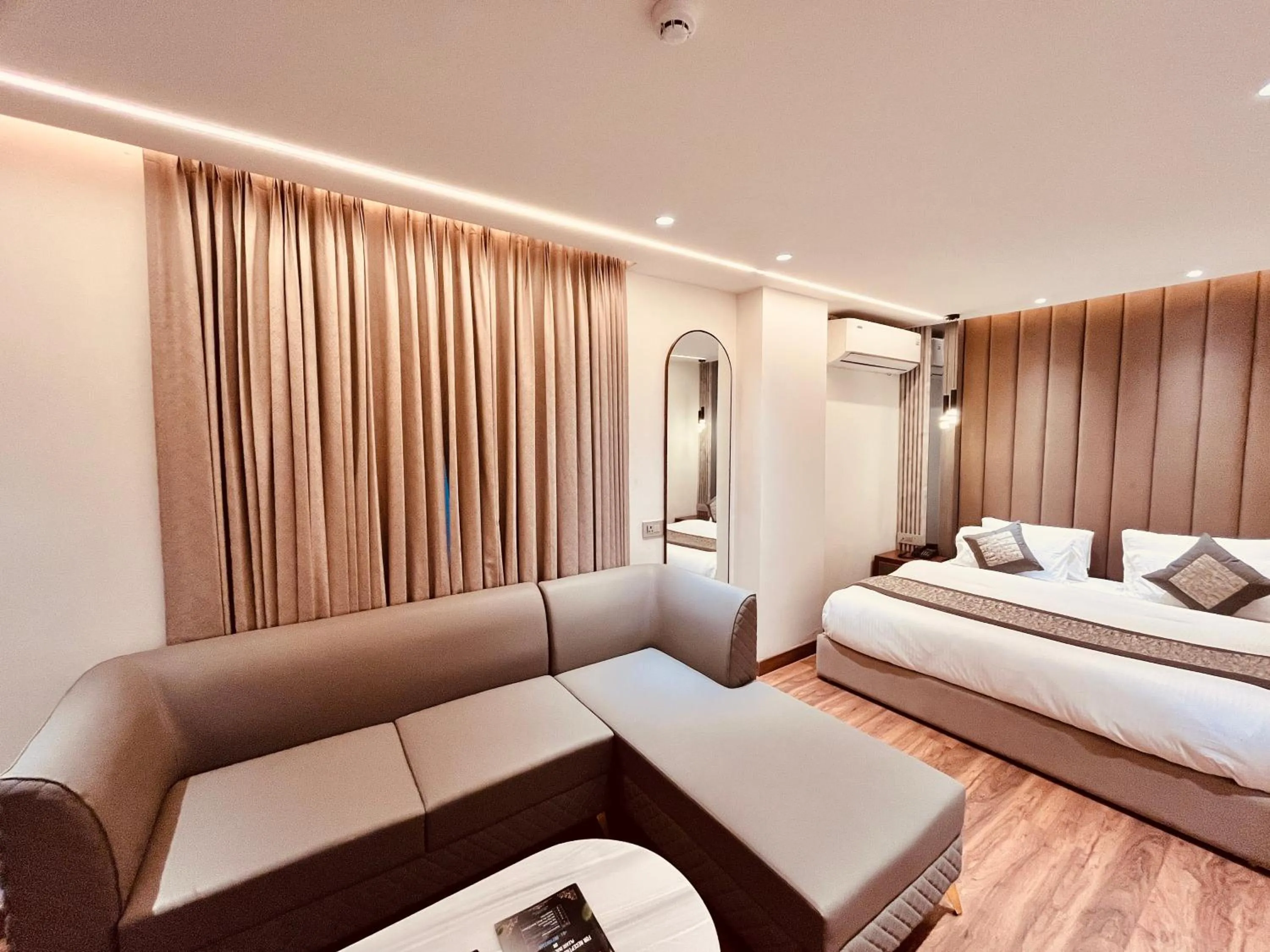 Bed in Western Blu INN