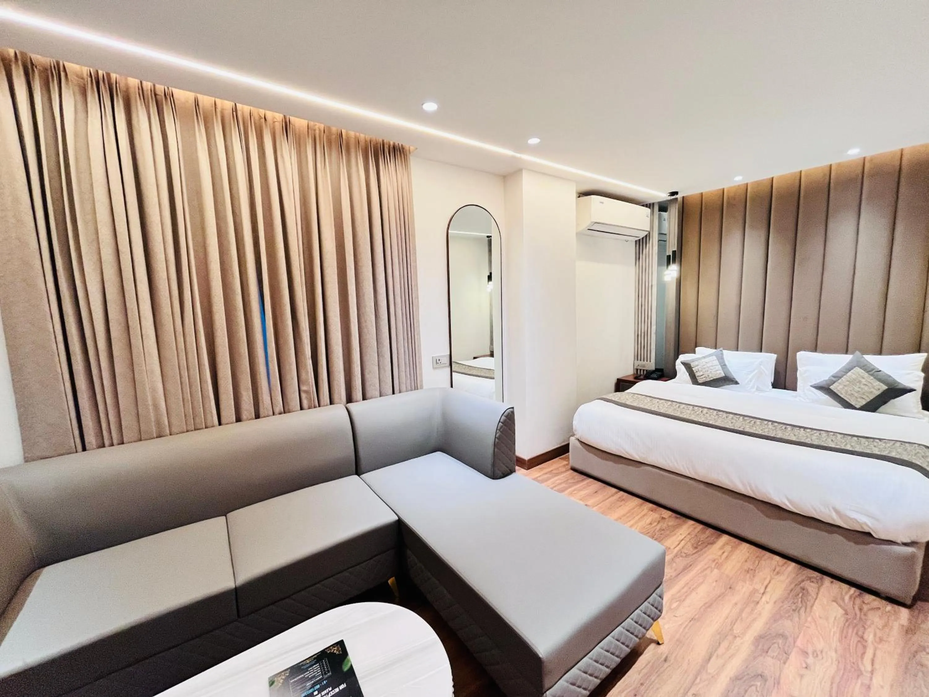 Bed in Western Blu INN