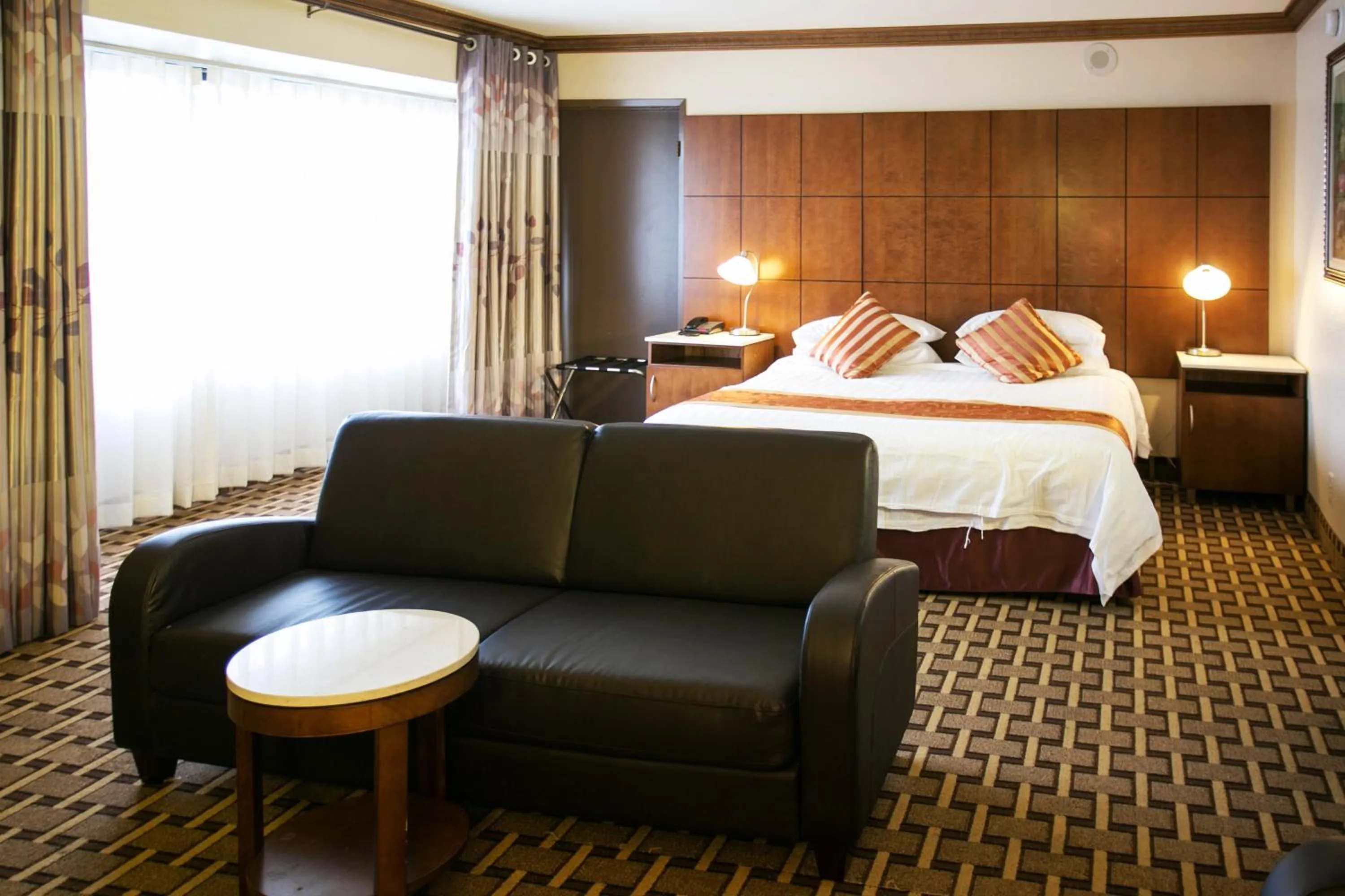 Decorative detail in LA Crystal Hotel -Los Angeles-Long Beach Area