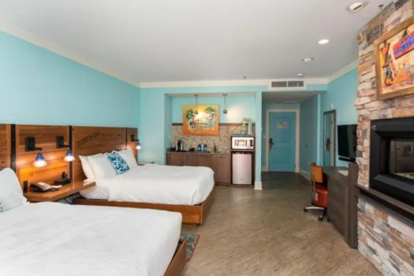 Bed in Margaritaville Island Hotel