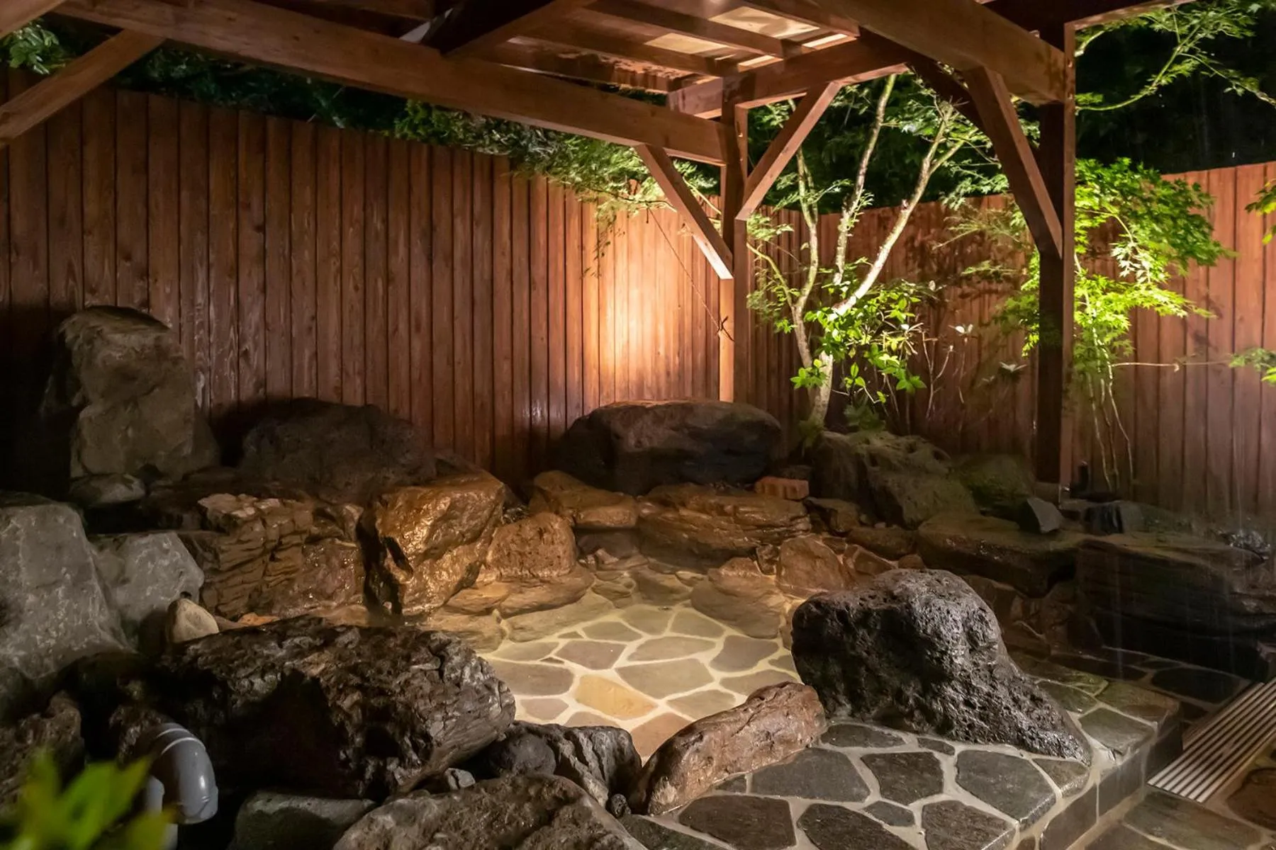 Hot Spring Bath in Iki Stellacote Taiankaku