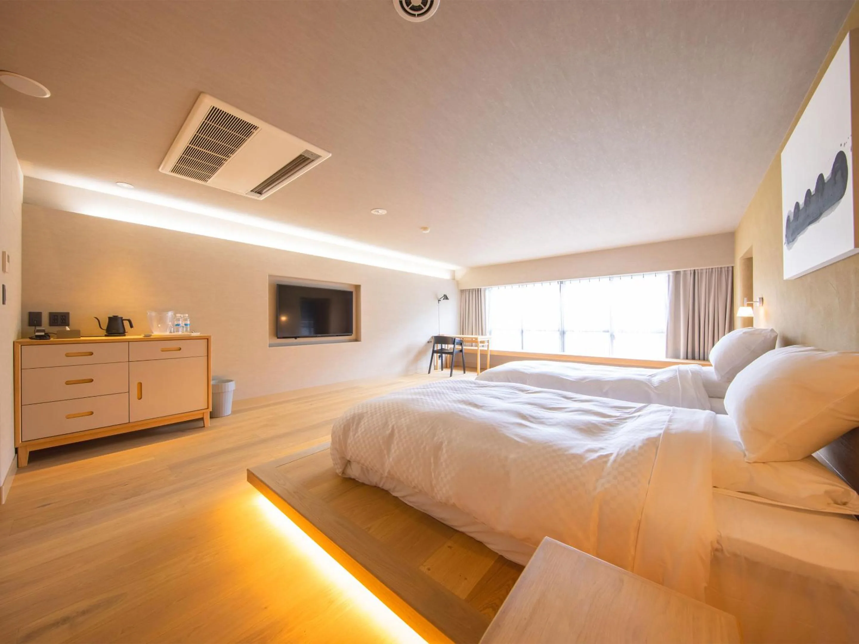 Bed in Iki Stellacote Taiankaku