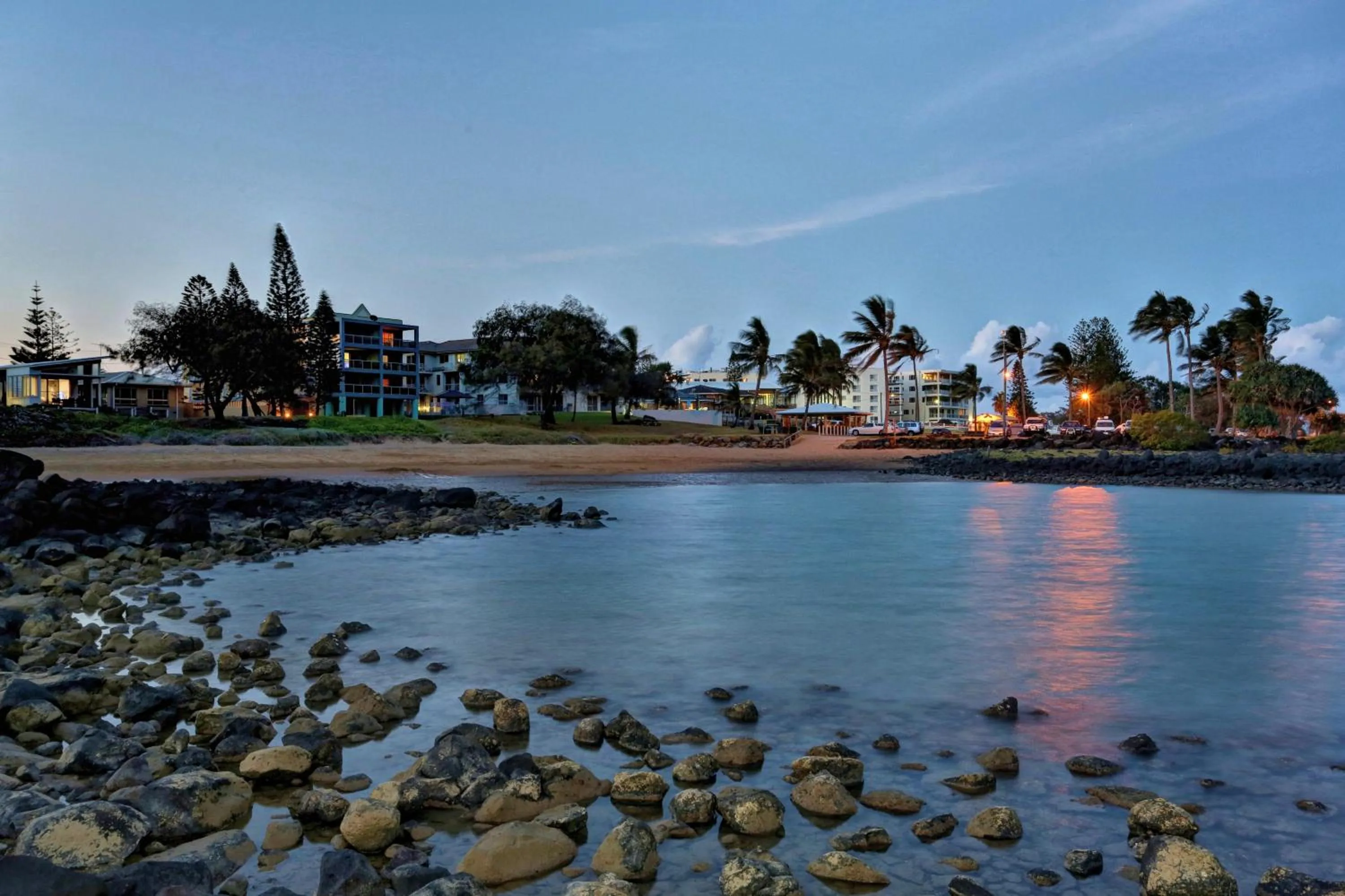 Natural landscape in Bargara Gardens Boutique Villas
