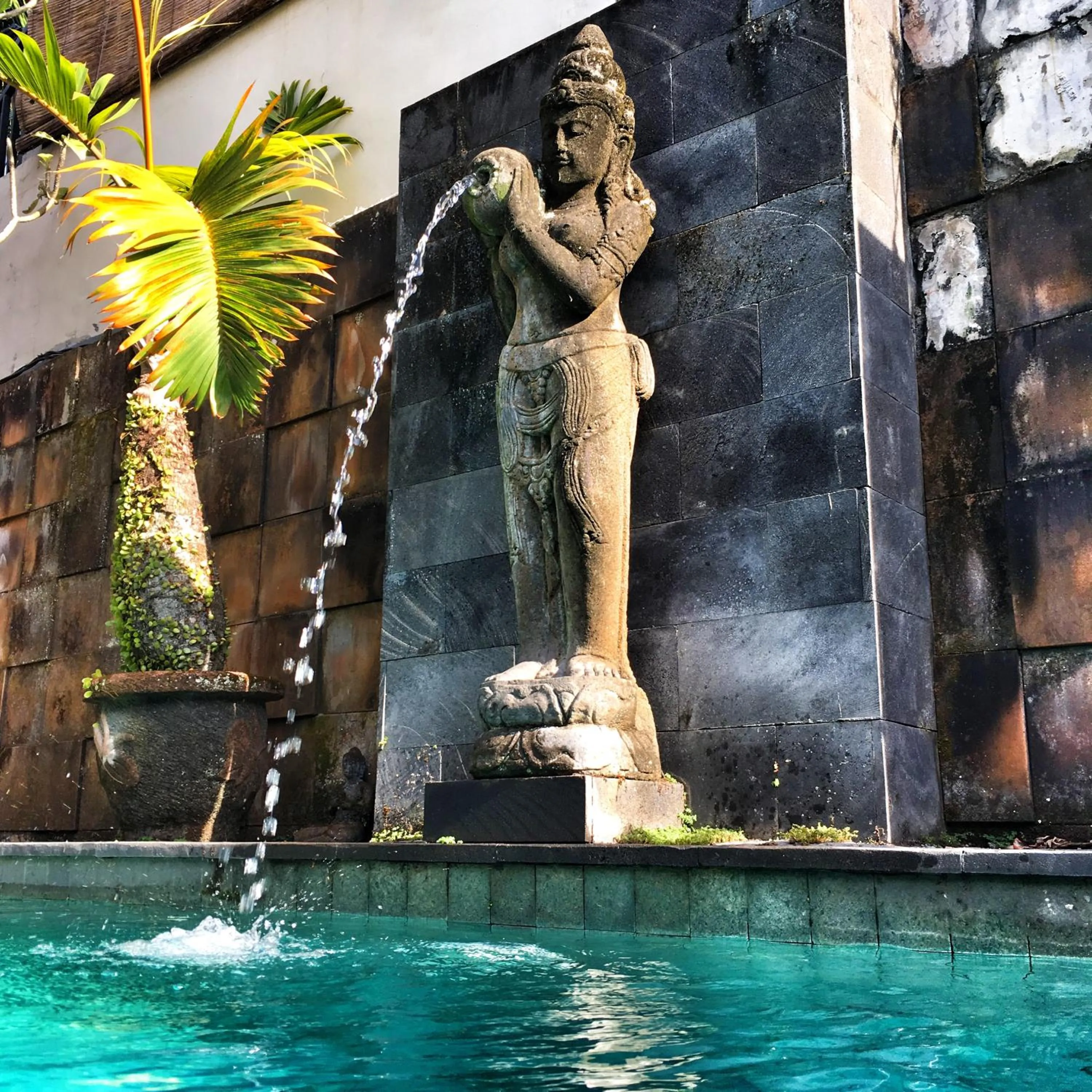 Swimming pool in Merthayasa Bungalows