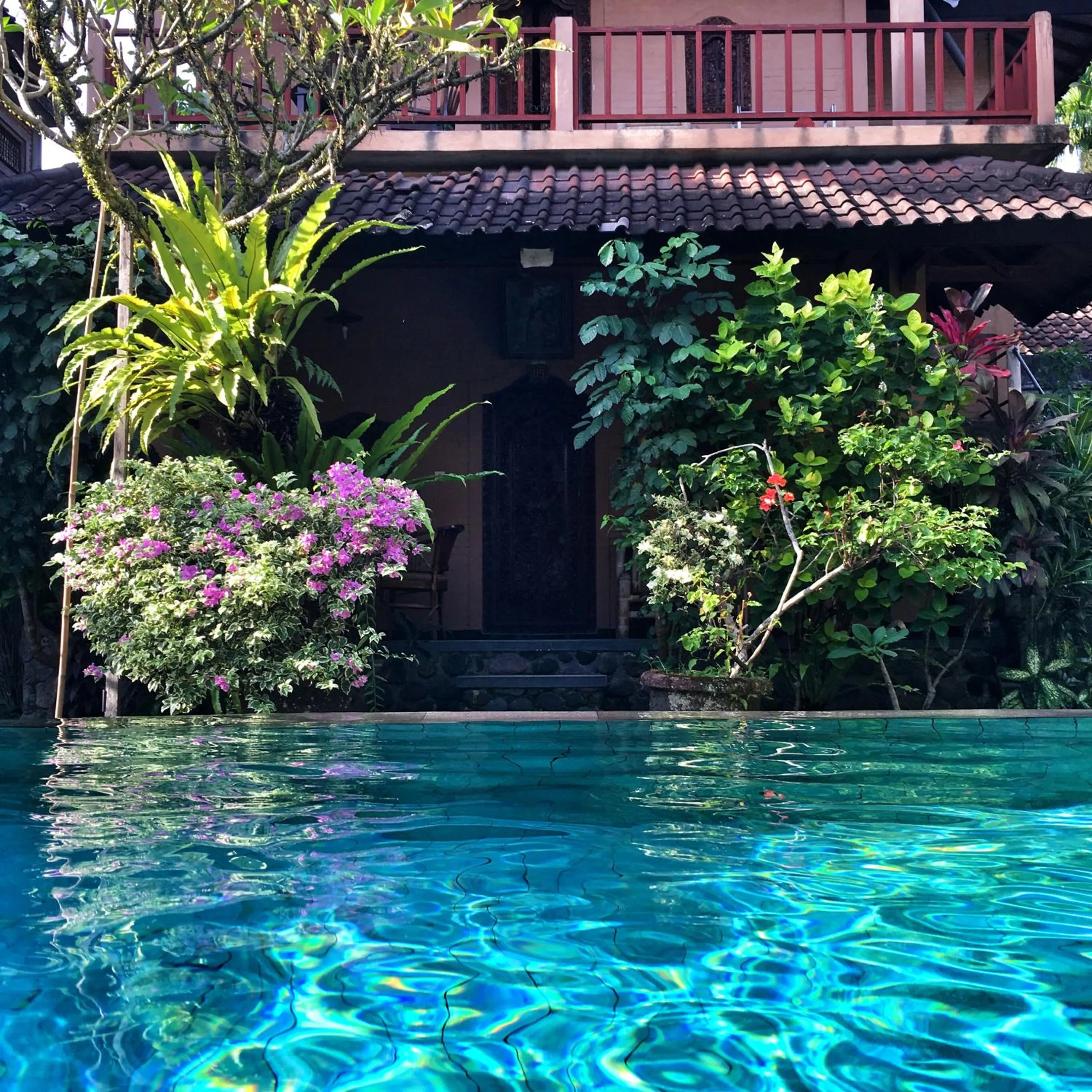 Swimming pool in Merthayasa Bungalows
