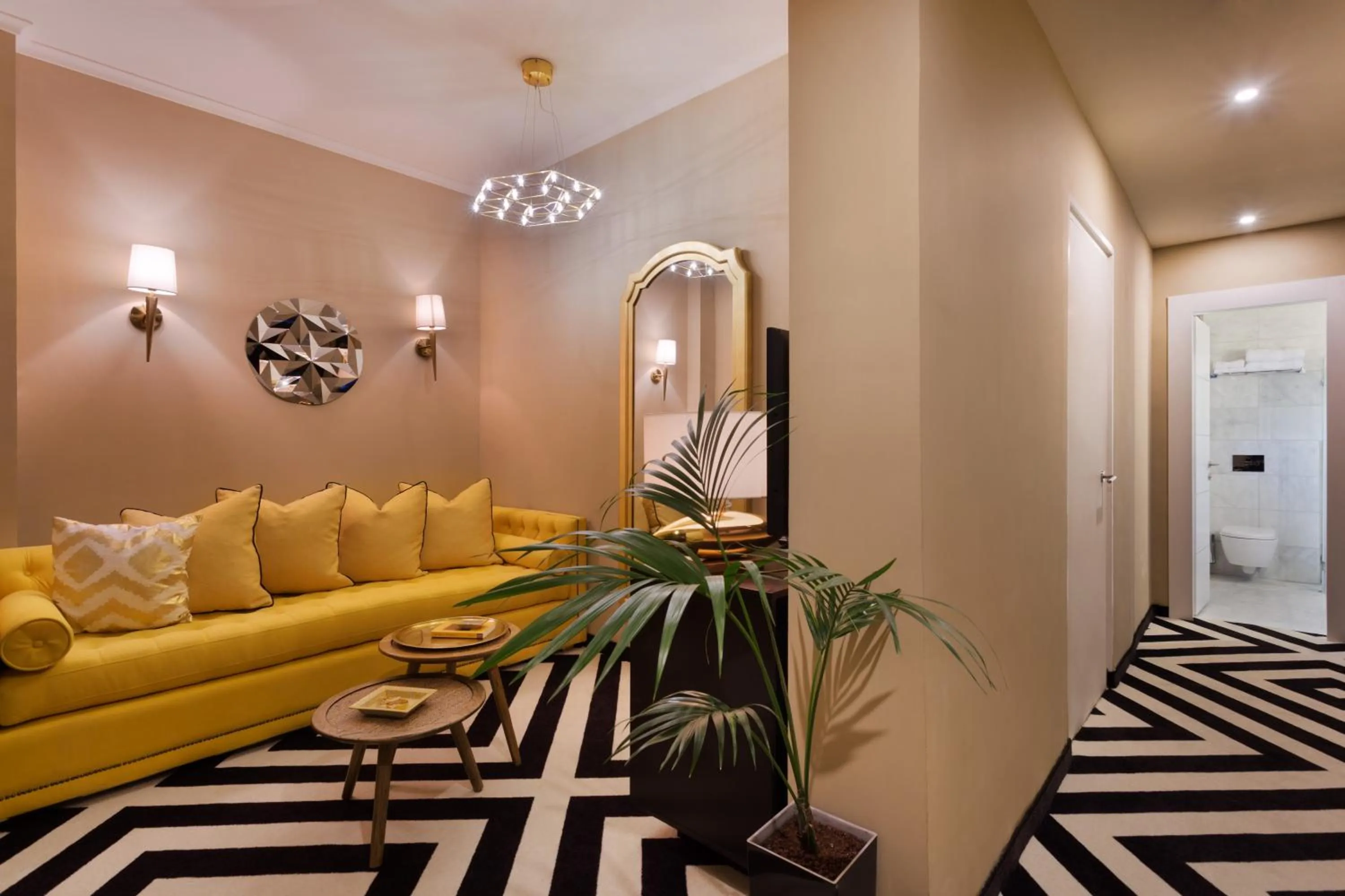 Seating area in Brown Beach House Tel-Aviv, a member of Brown Hotels