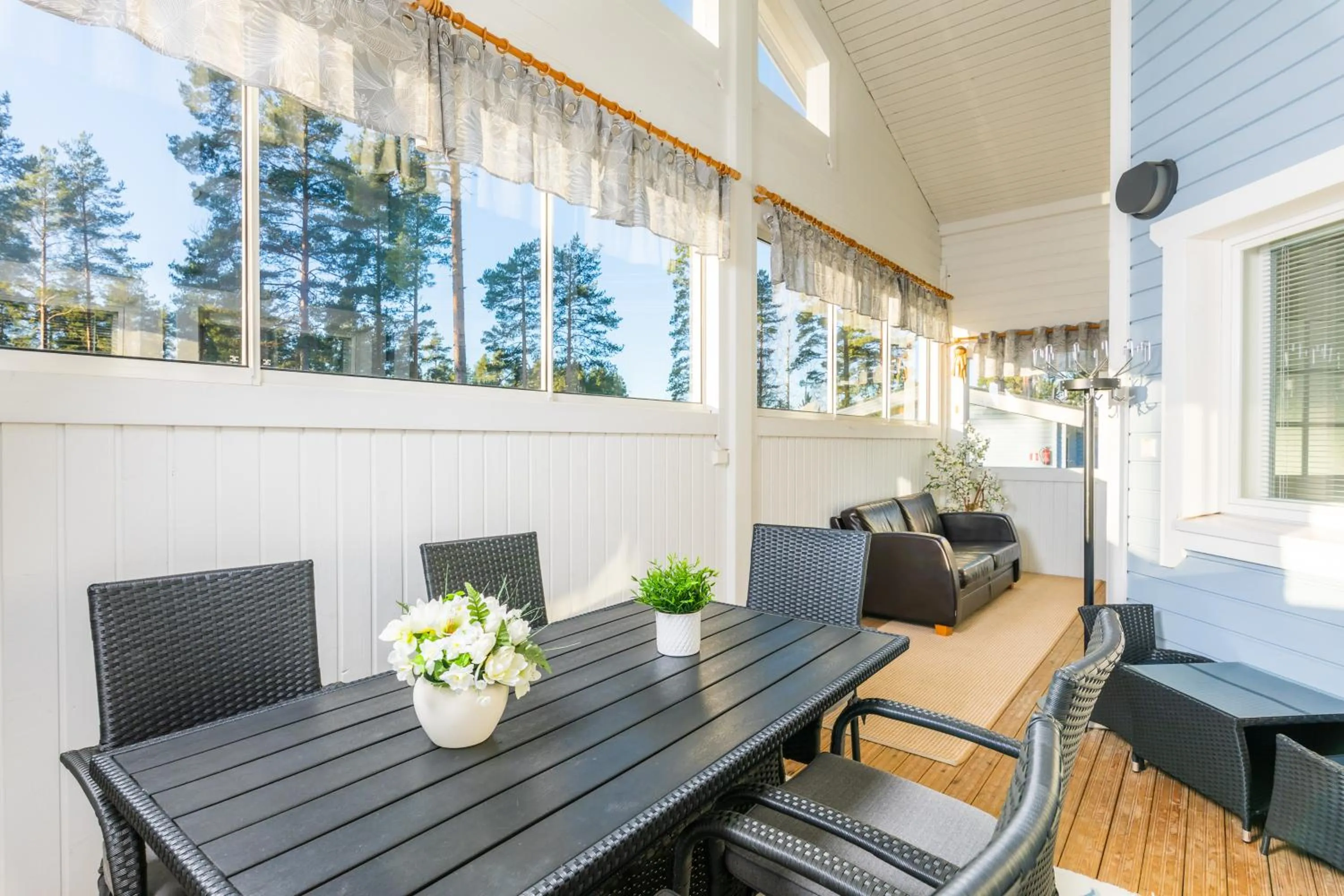 Balcony/Terrace in Lossisaari Tourist Center