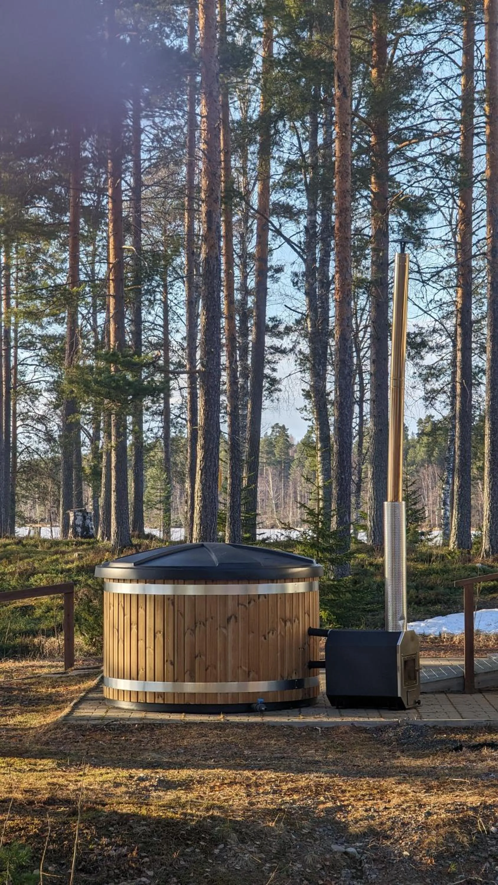 Hot Tub in Lossisaari Tourist Center