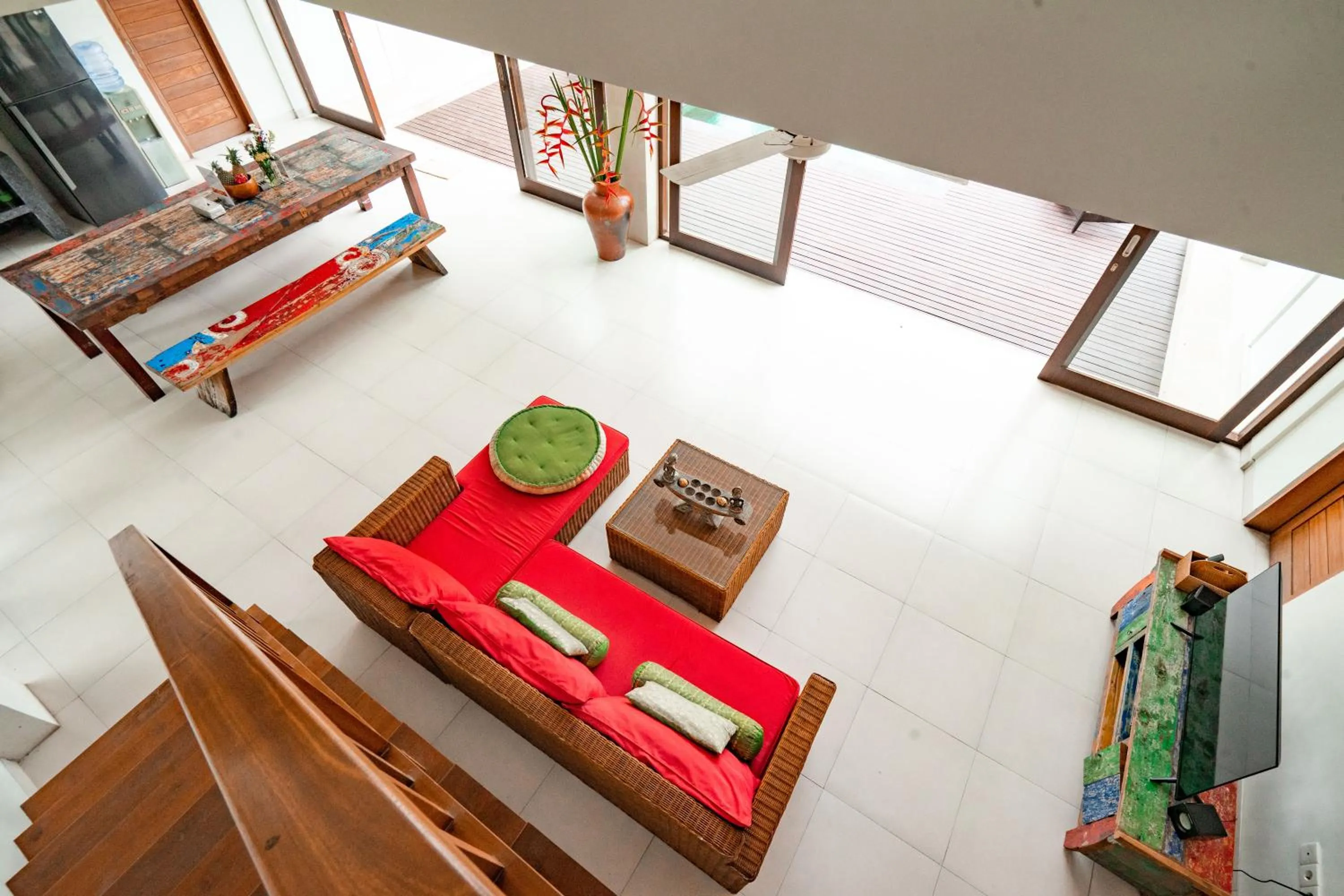 Living room in Casa Margarita Bali