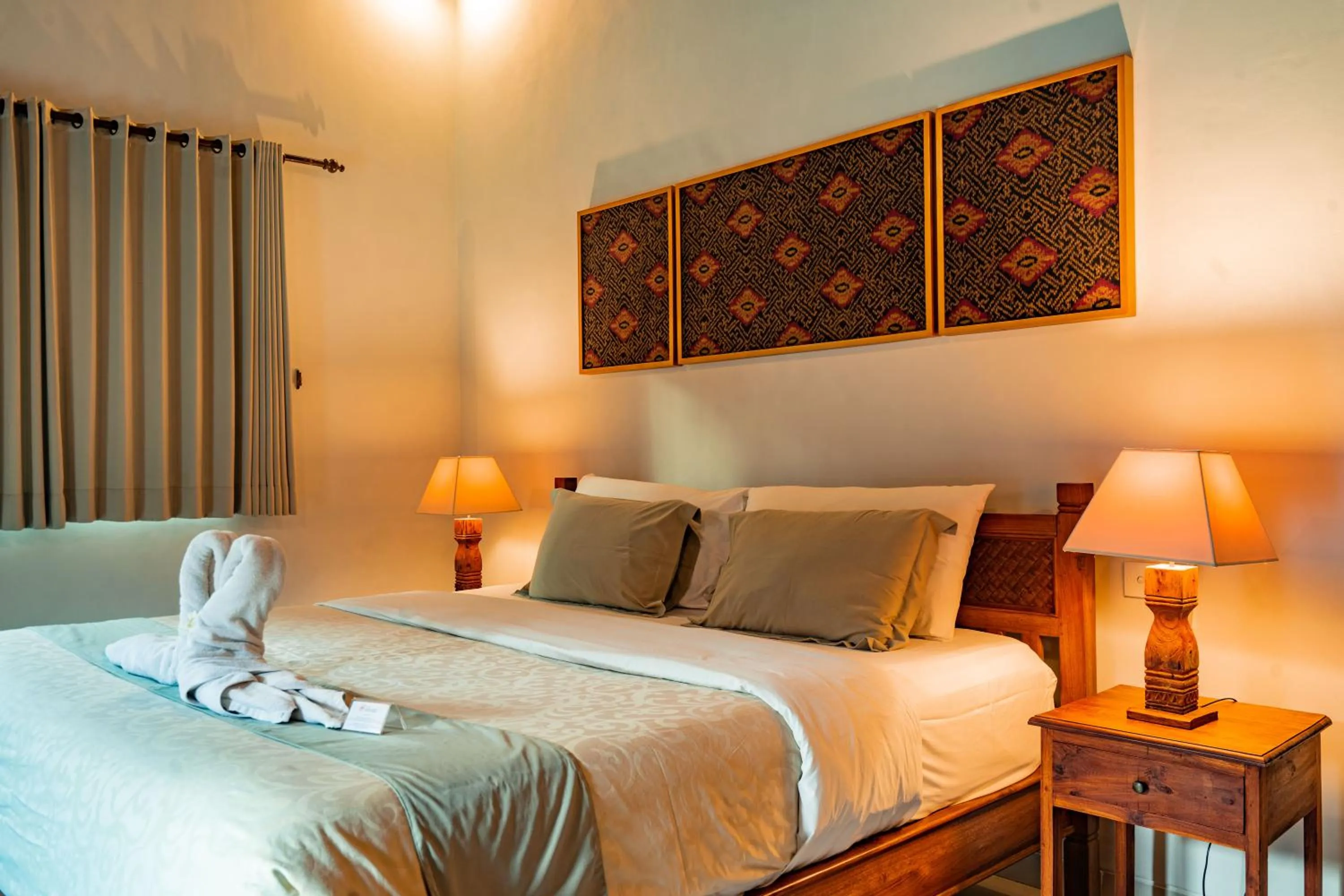 Bed in Casa Margarita Bali