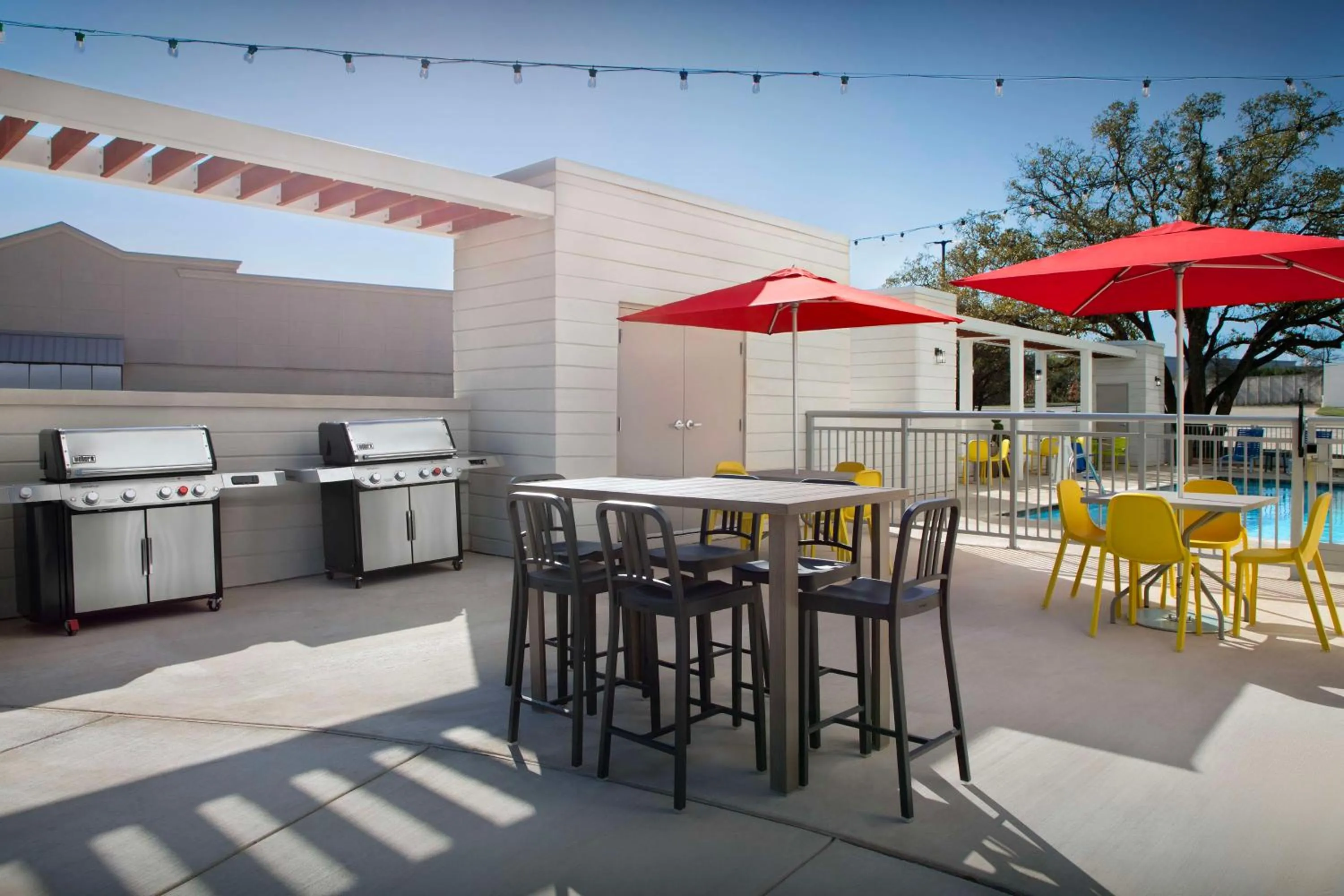 Patio in Home2 Suites By Hilton Georgetown Austin North