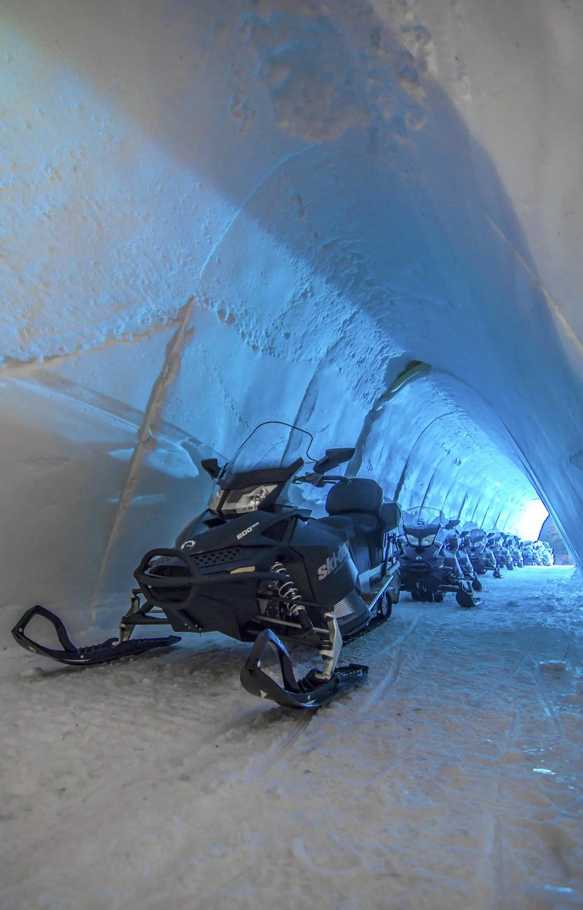 Winter in Snow Resort Kirkenes